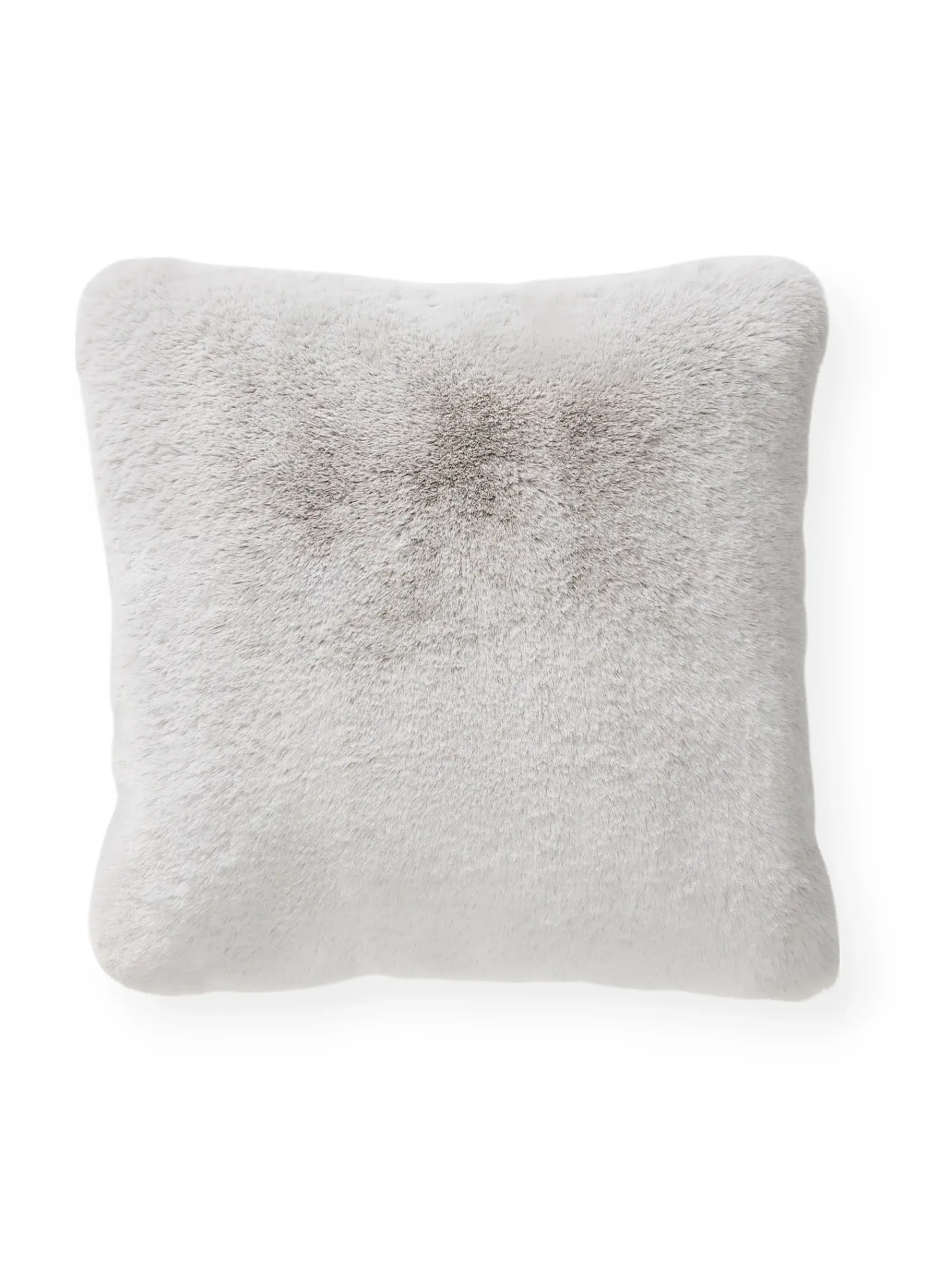 Kissenbezug Dave Grau im Design Einfarbig aus 100% Polyester von benuta Nest