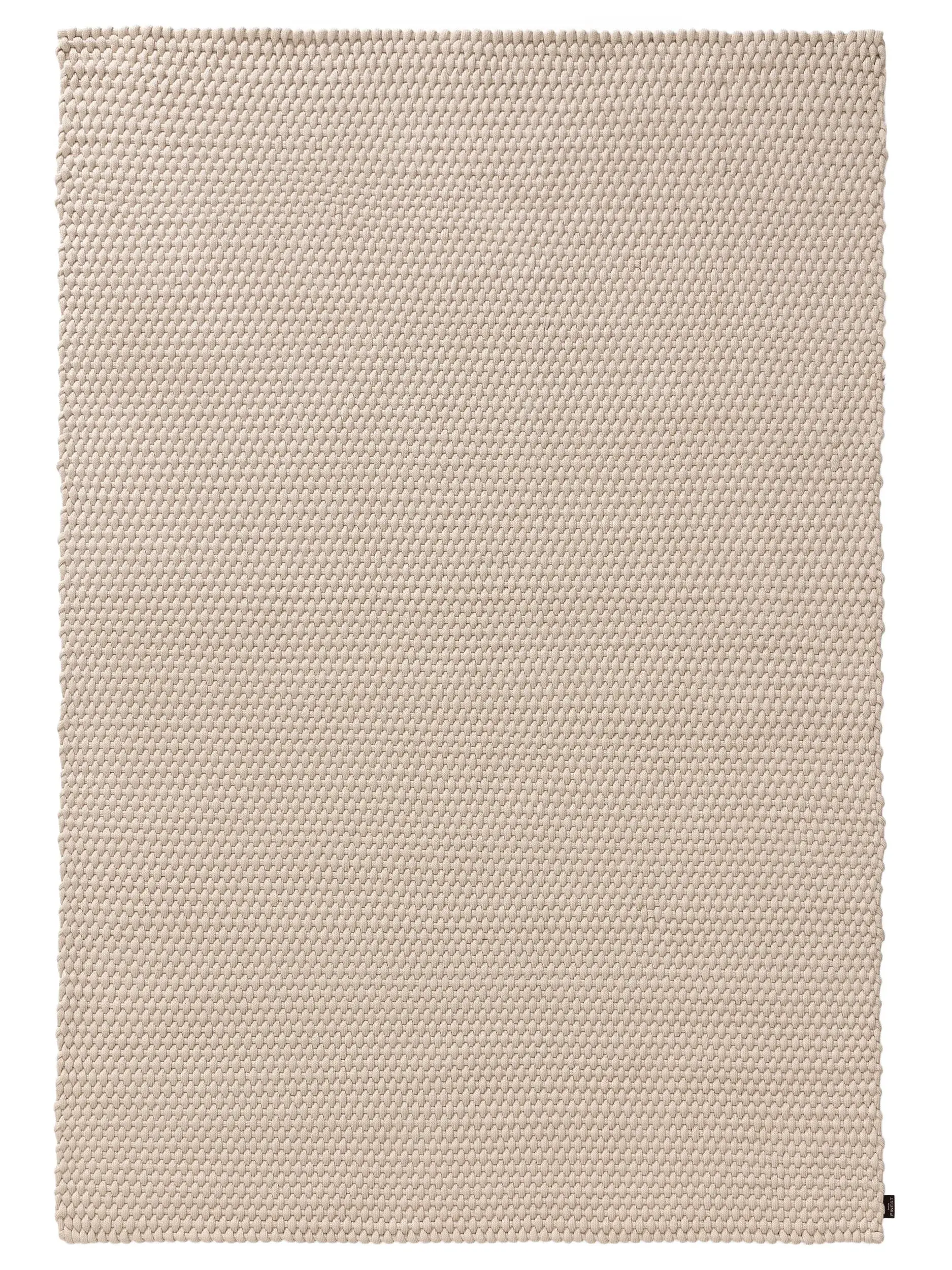Matto 100% Polyester (recyceltes PET)a värissä Beige 100% Polyester (recyceltes PET) korkealla nukalla merkiltä benuta Finest