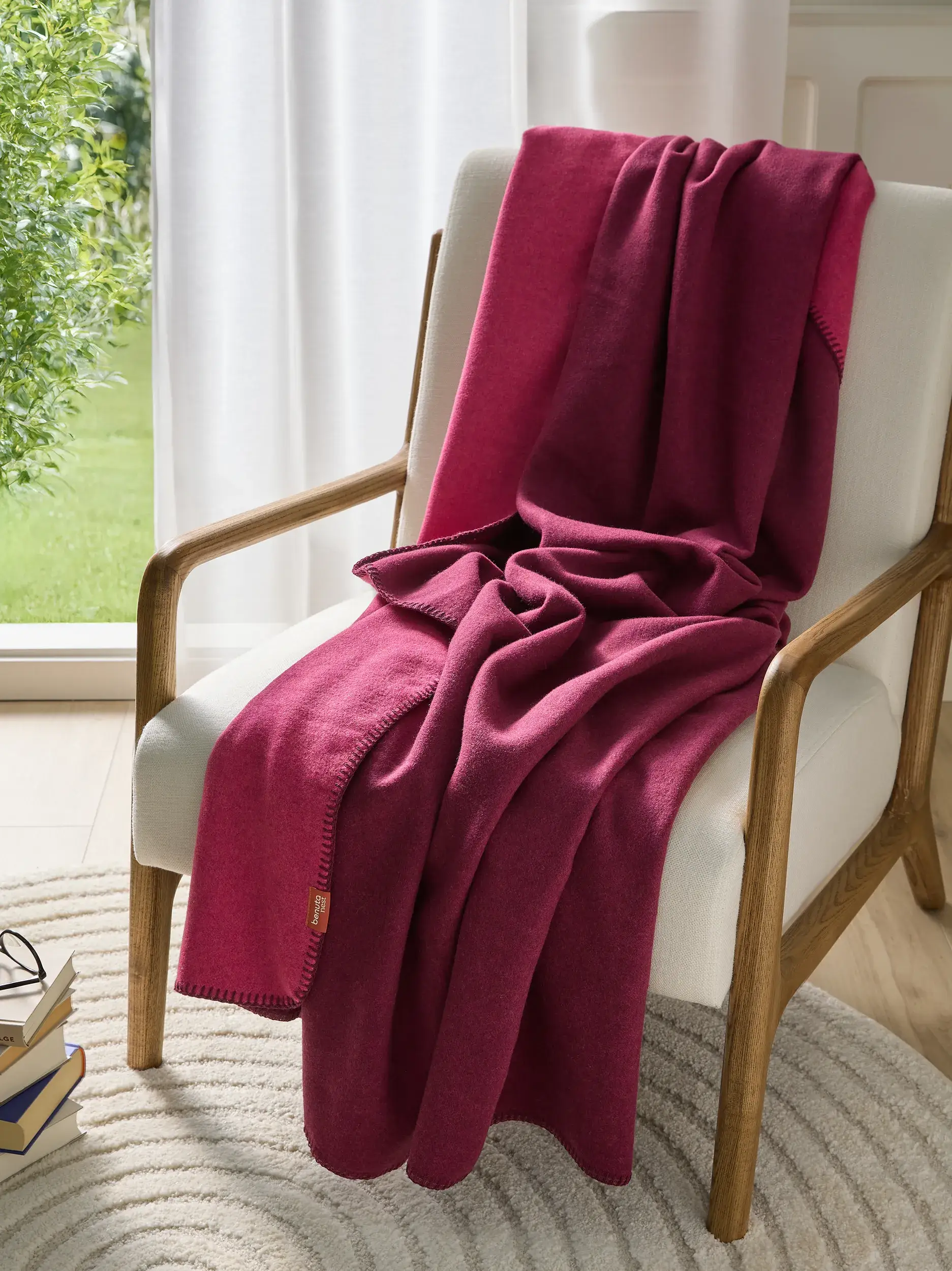 Tæppe Mona Lilla fra benuta nest