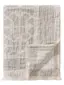 Decke aus Leinen-Mix Sabine Cream/Beige