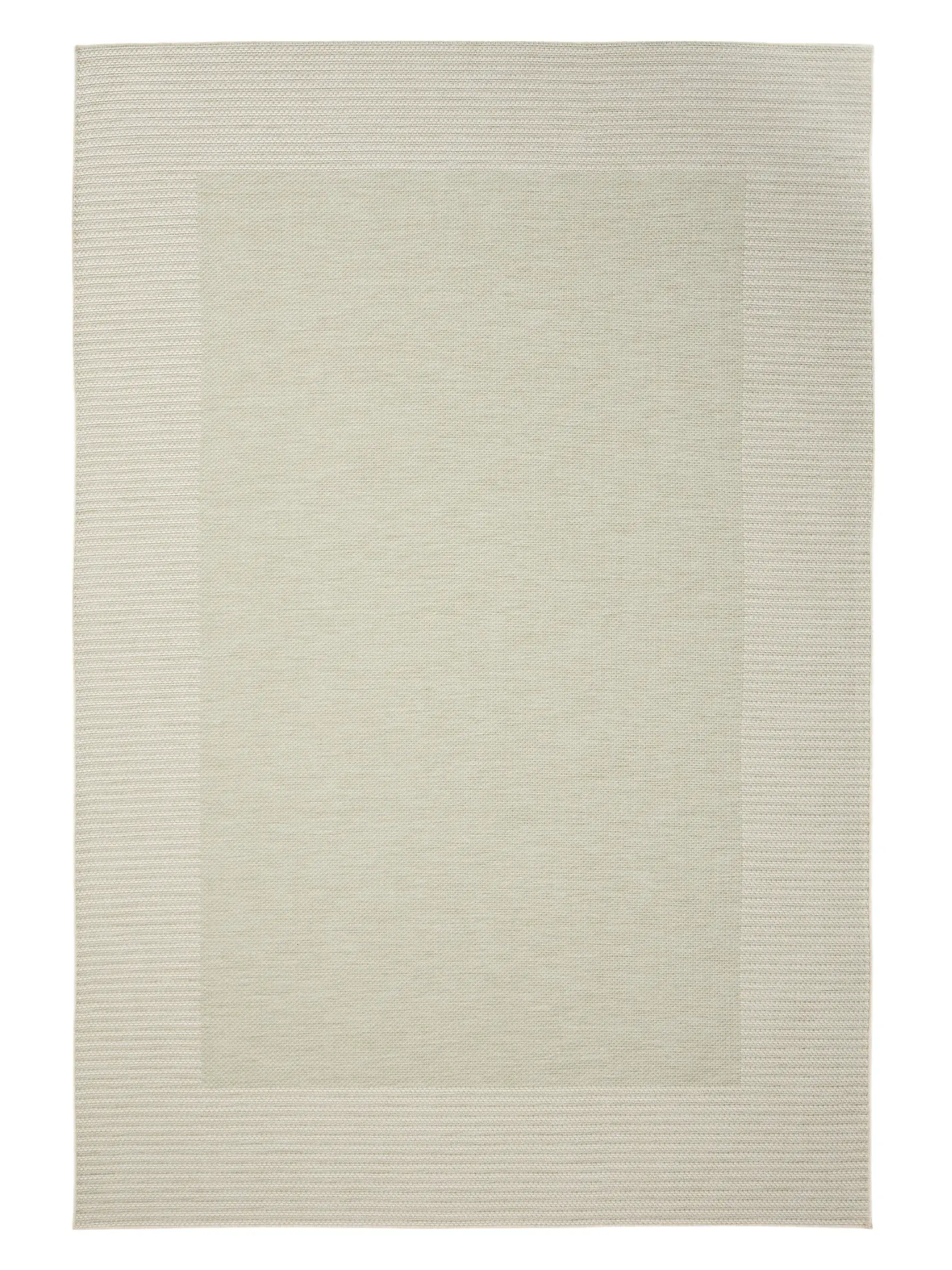 Teppich aus 100% Polypropylen in Grün mit 100% Polypropylen hohem Flor von benuta Nest