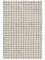 Wollteppich Grid Schwarz/Weiß