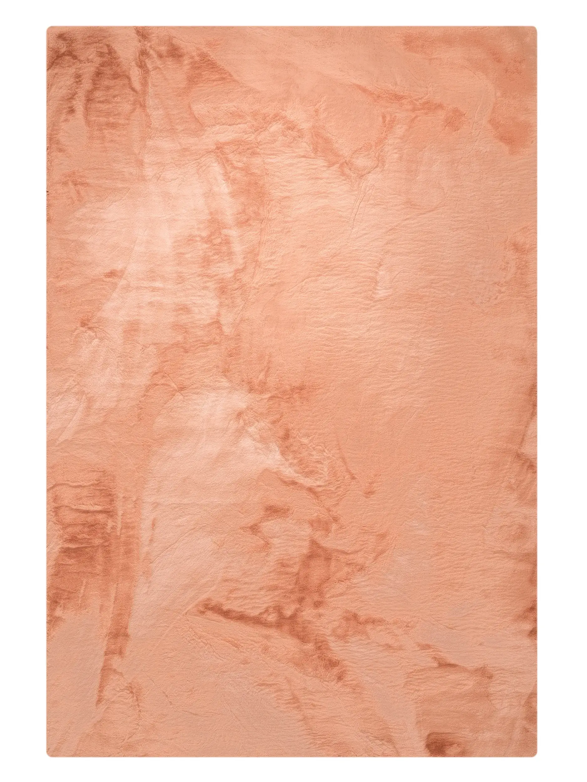 Teppich Dave aus 100% Polyester in Orange von benuta Nest