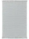 Teppich aus recyceltem Material Morty Blau