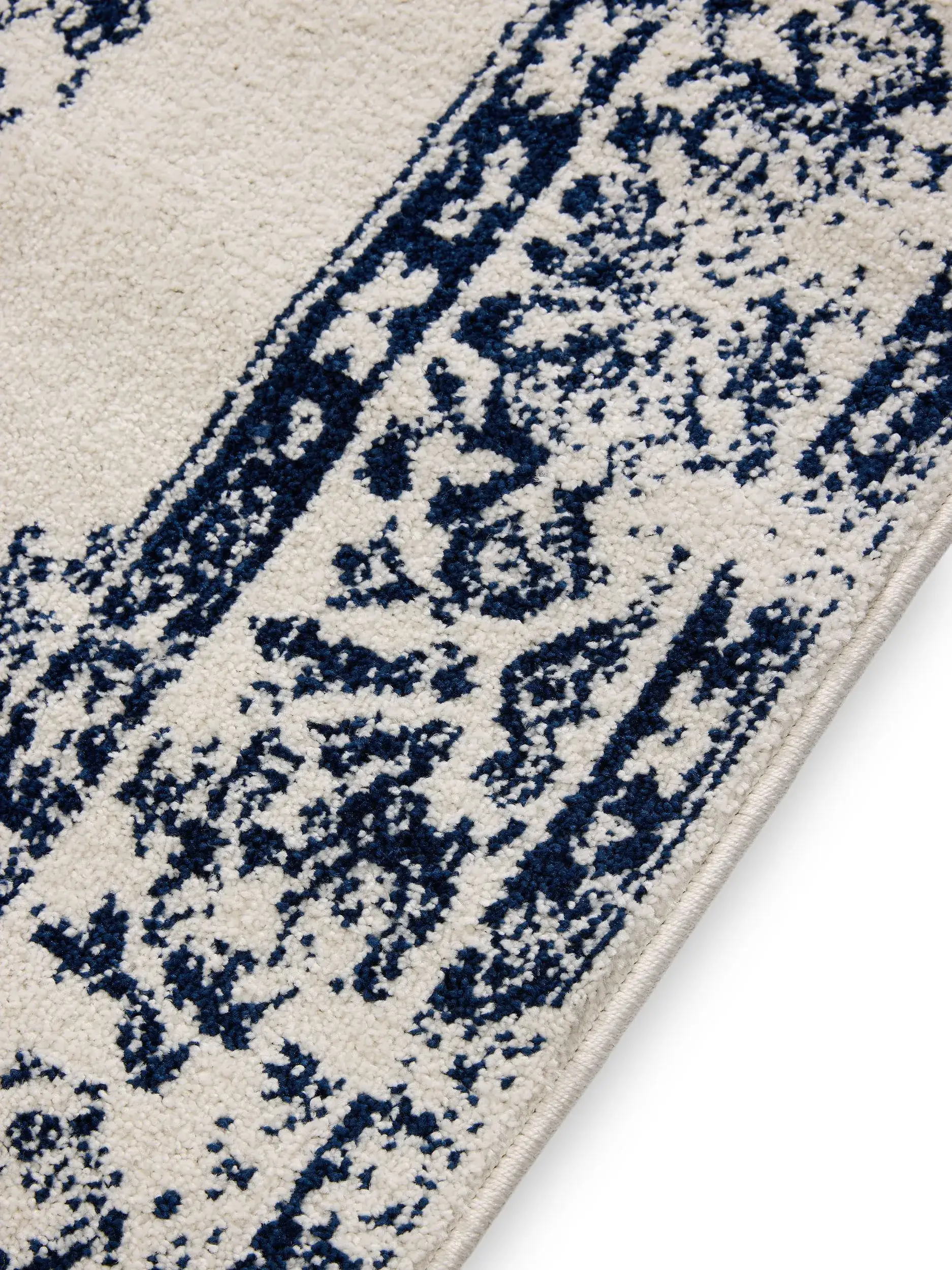 Tæppe Sia af 100% Polypropylen i Blå fra benuta Basic