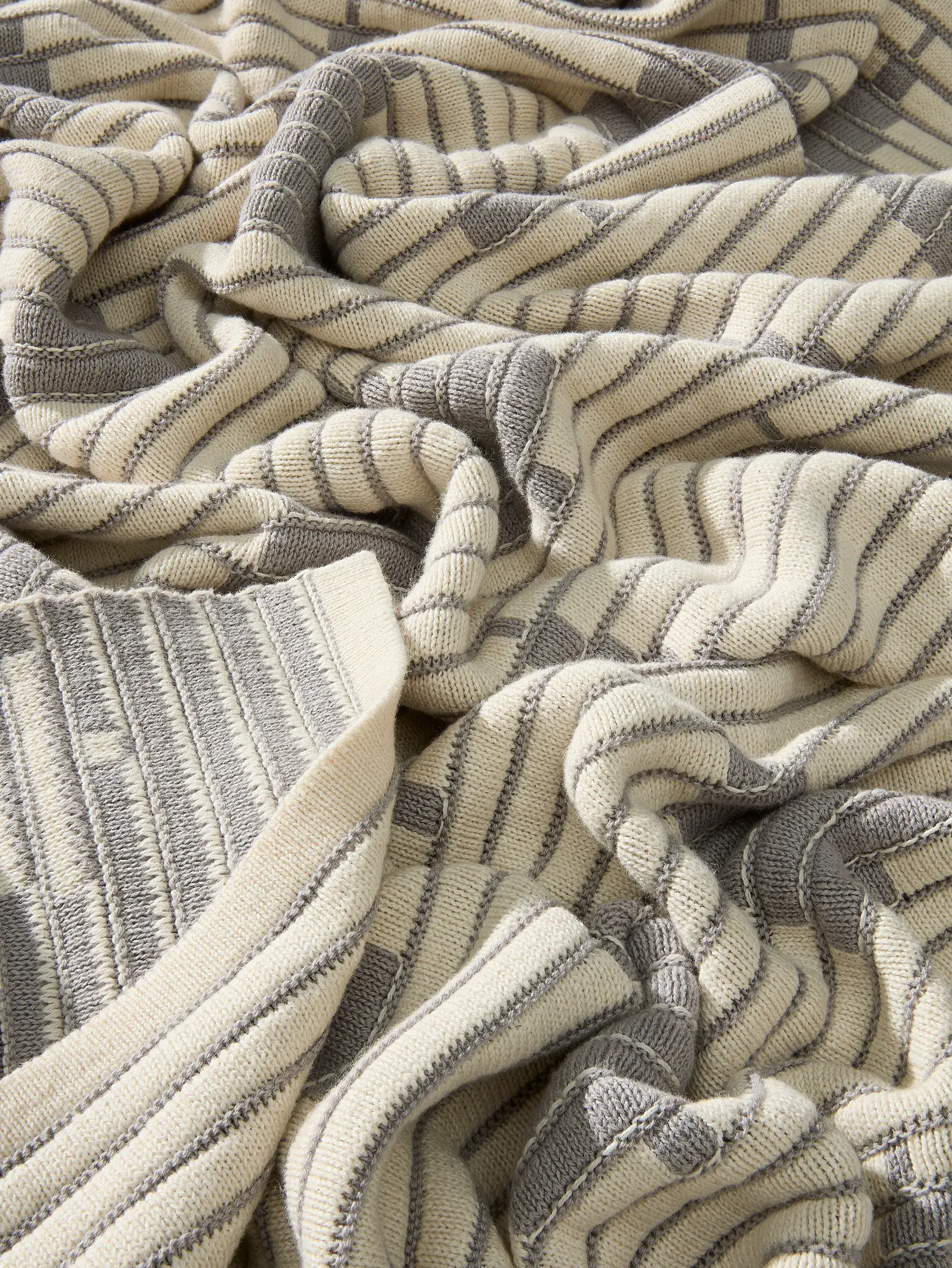 Coperta natalizia Nordic Grigio di benuta