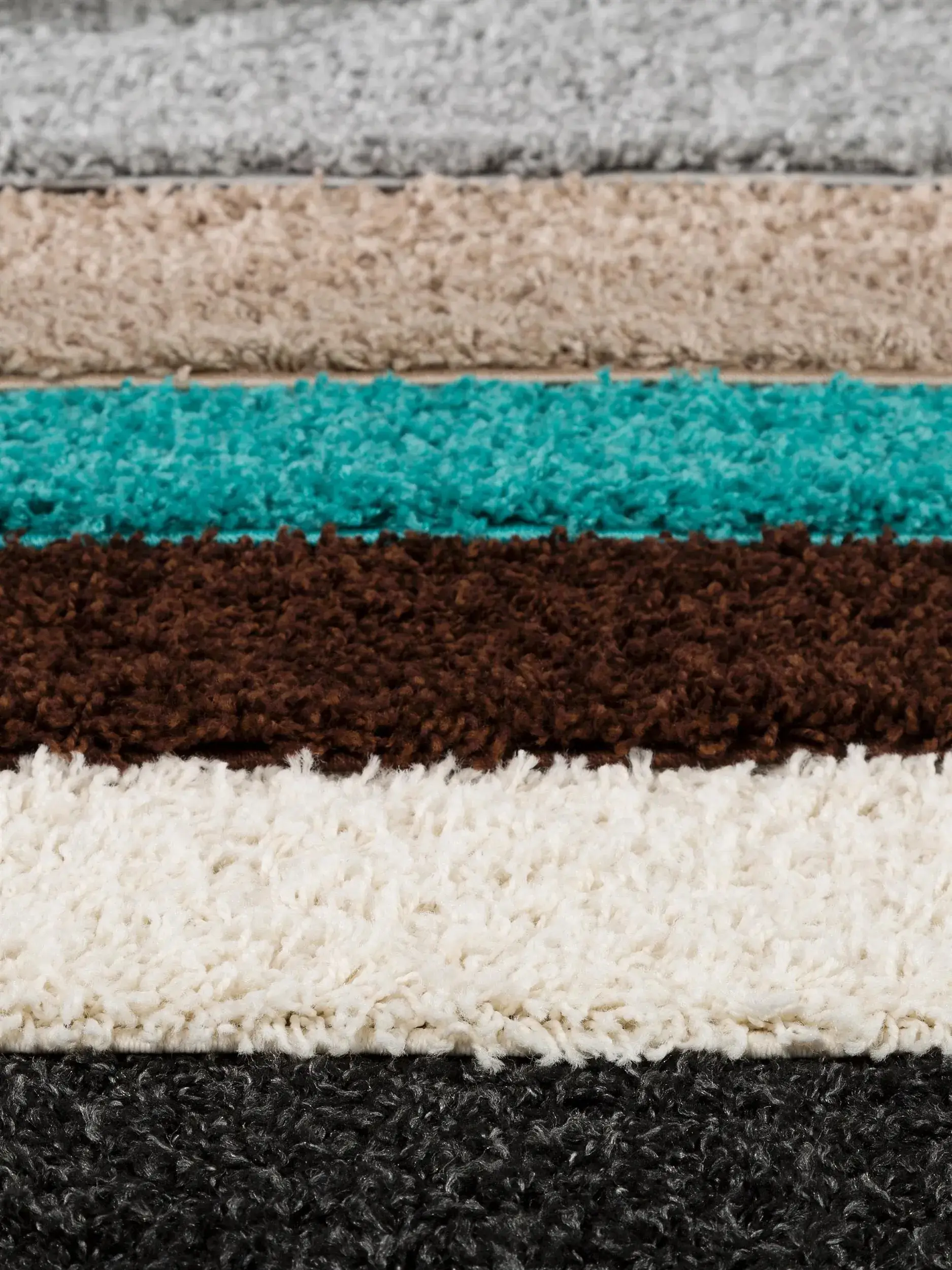 Teppe av 100% Polypropylen i Beige med 100% Polypropylen høy lugg fra benuta