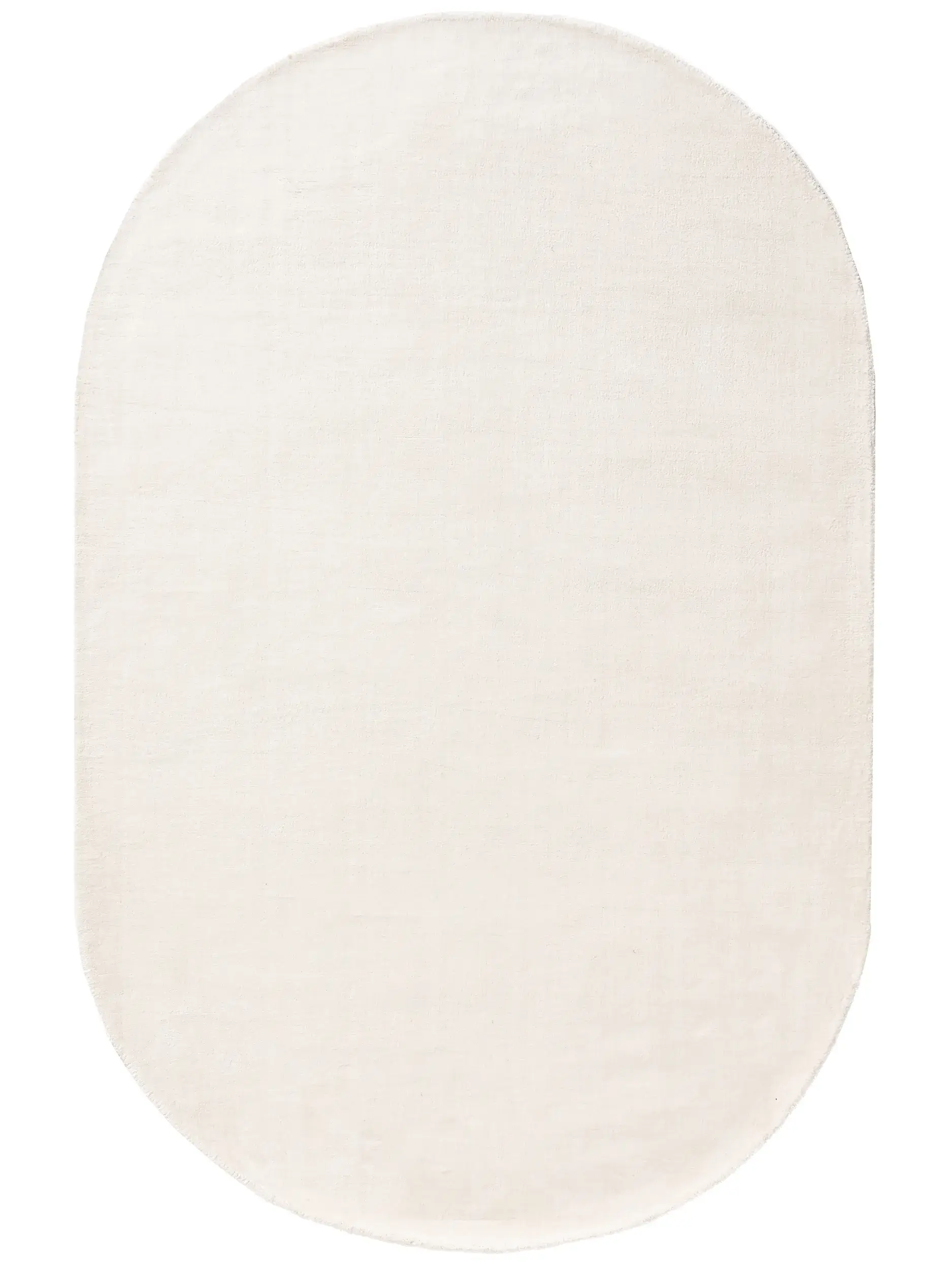 Viskoseteppich Oval Nela Ivory von 
