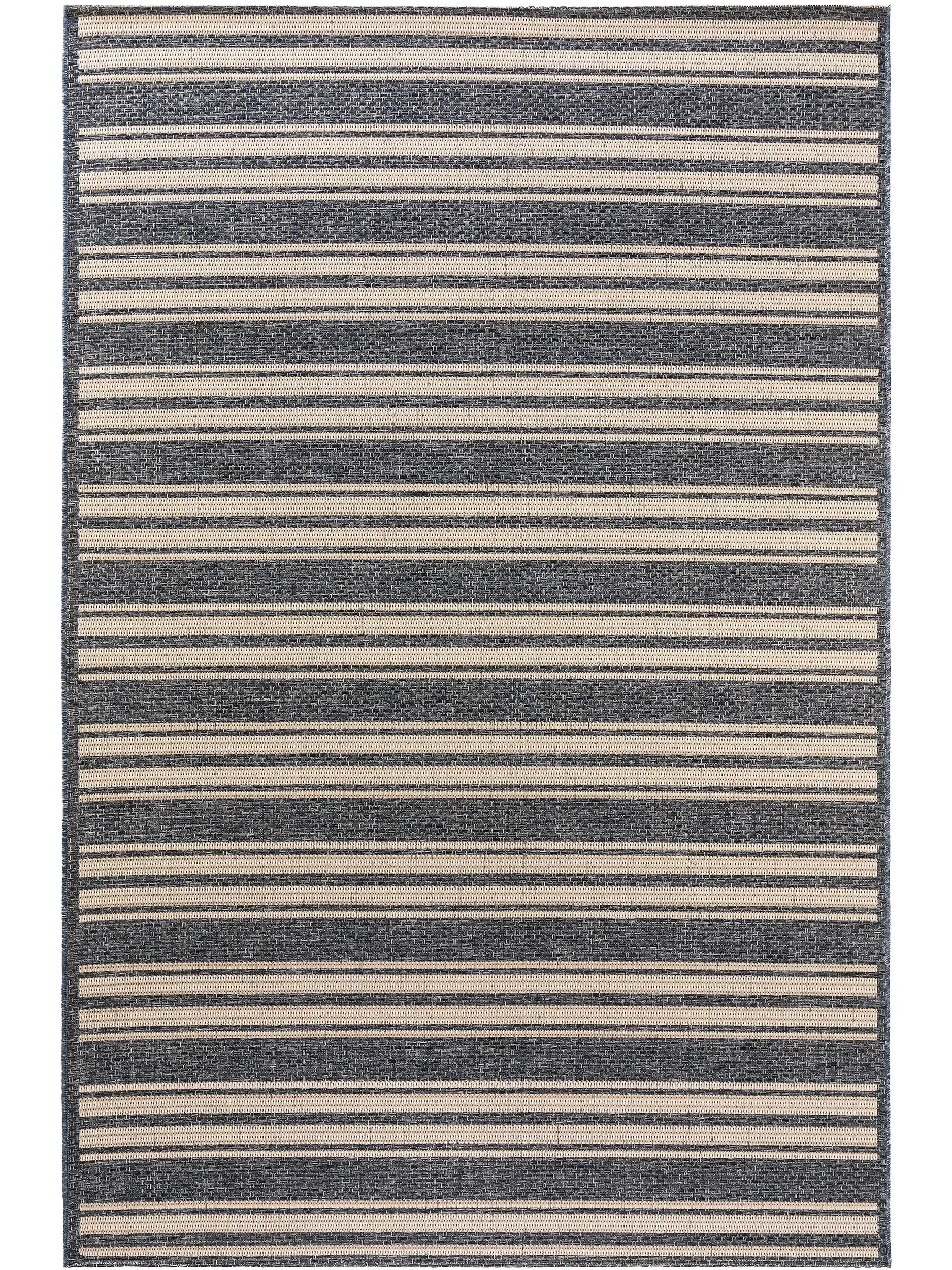 Tapijt van 100% Polypropyleen in Beige met een 100% Polypropyleen hoge pool van benuta nest