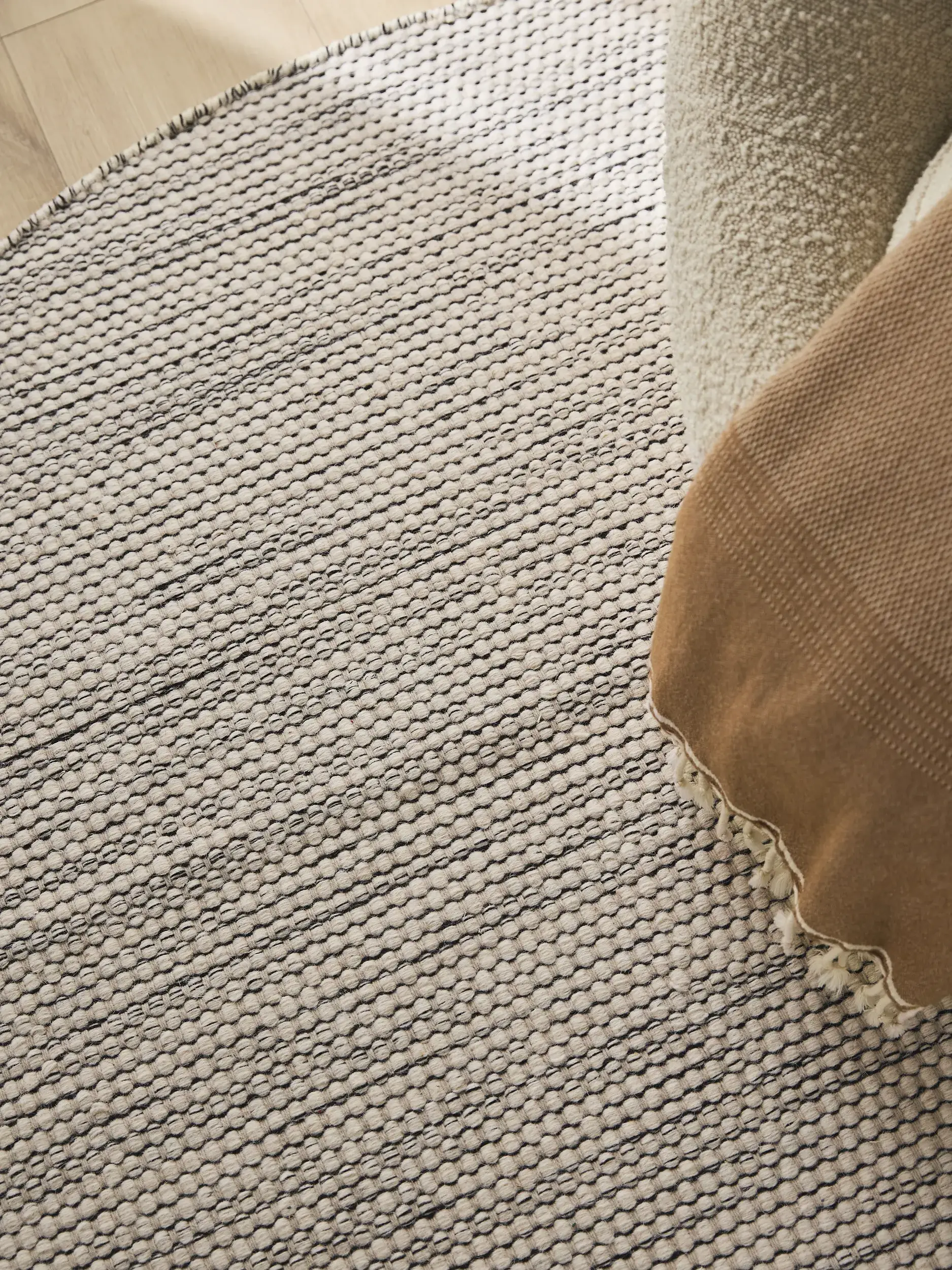 Teppich Rocco aus 80% Wolle, 20% Baumwolle in  von benuta Pure