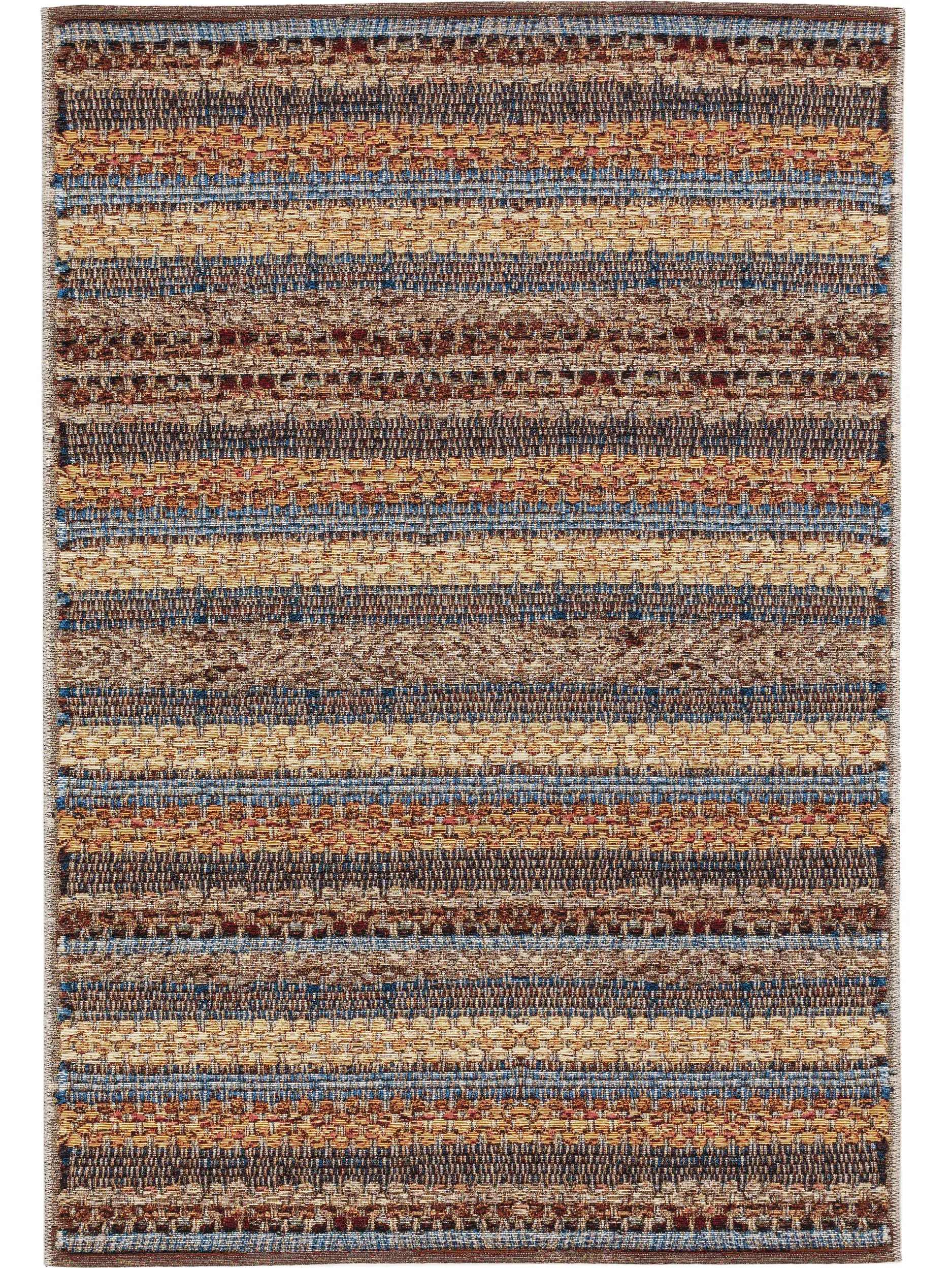 Alfombra de 76% Polipropileno, 24% Poliéster en Multicolor con un pelo de {{Placeholder_Pile Height}} de altura de benuta nest