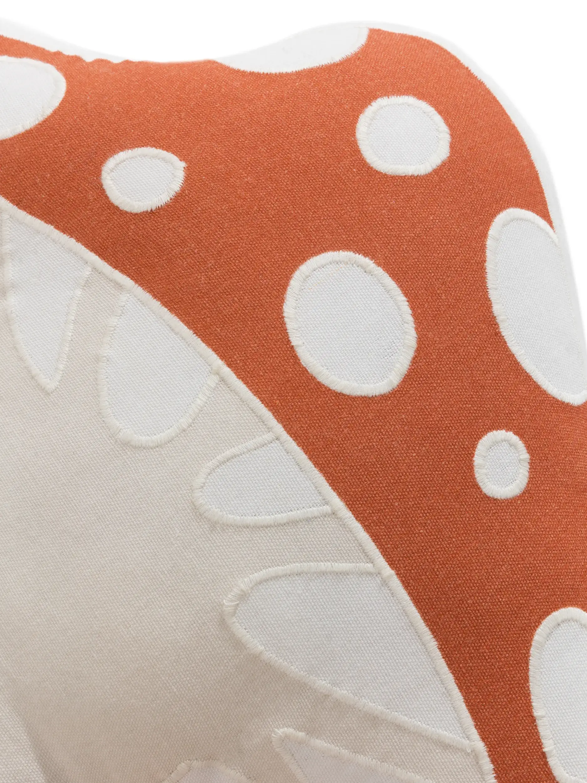 Kissen Isa Beige/Rot im Design Kindermotive aus  von Lytte