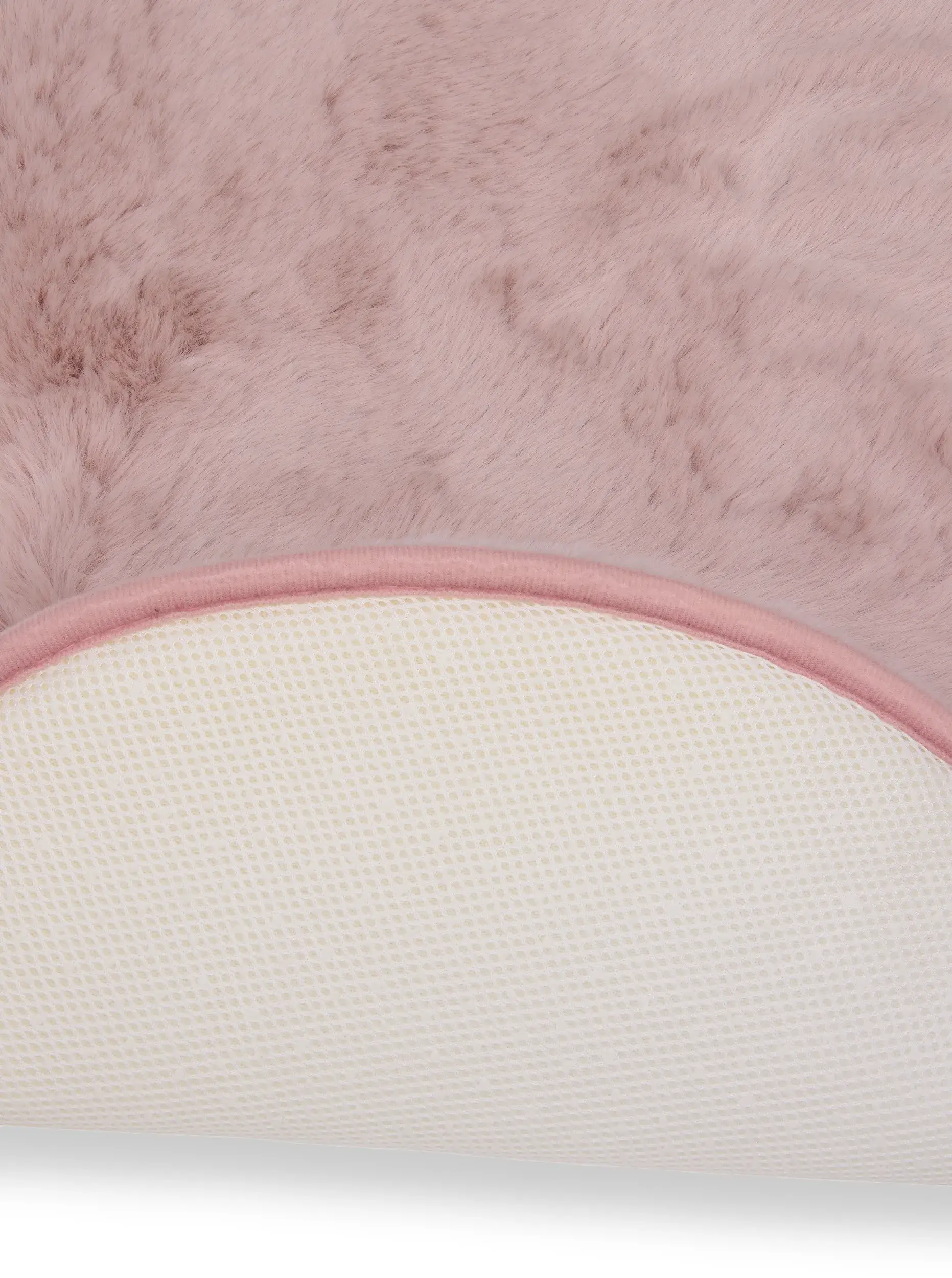 Teppich Dave aus 100% Polyester in Rosa von Lytte