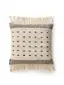 Funda de almohada Bahati Blanco y Negro