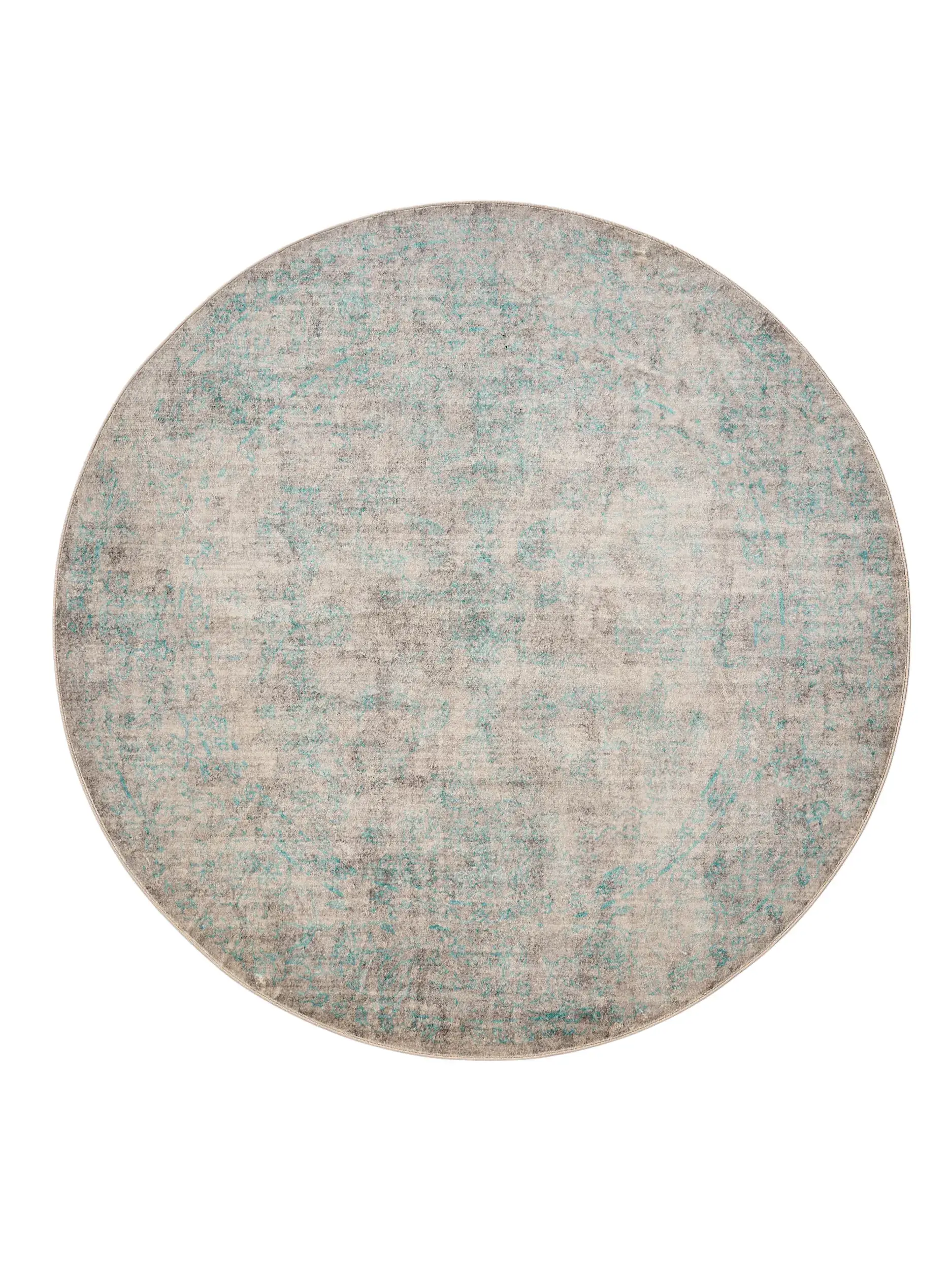 Rug made of 100% Polyester in Grey with a 100% Polyester high pile by benuta Nest