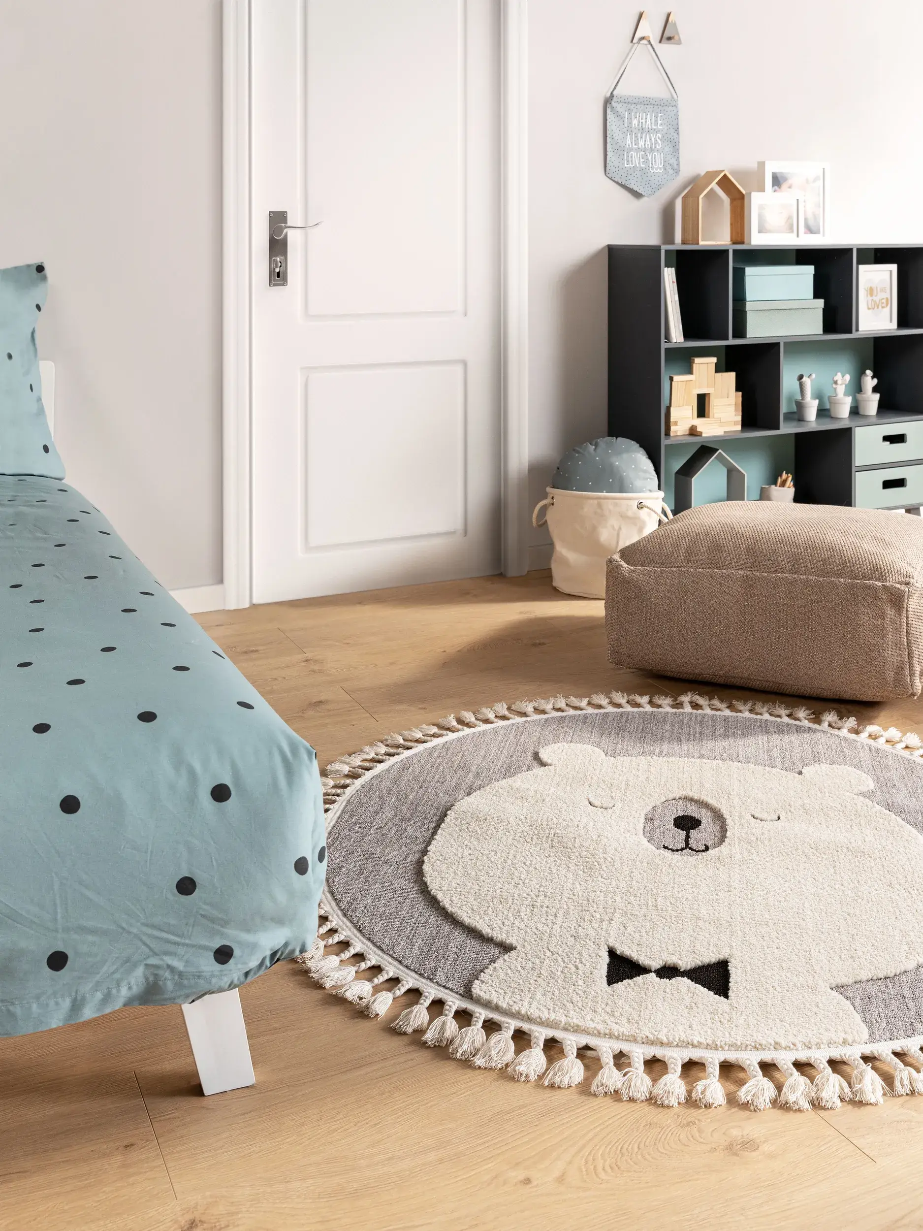 Tapijt van 100% Polyester in Grijs met een 100% Polyester hoge pool van Lytte