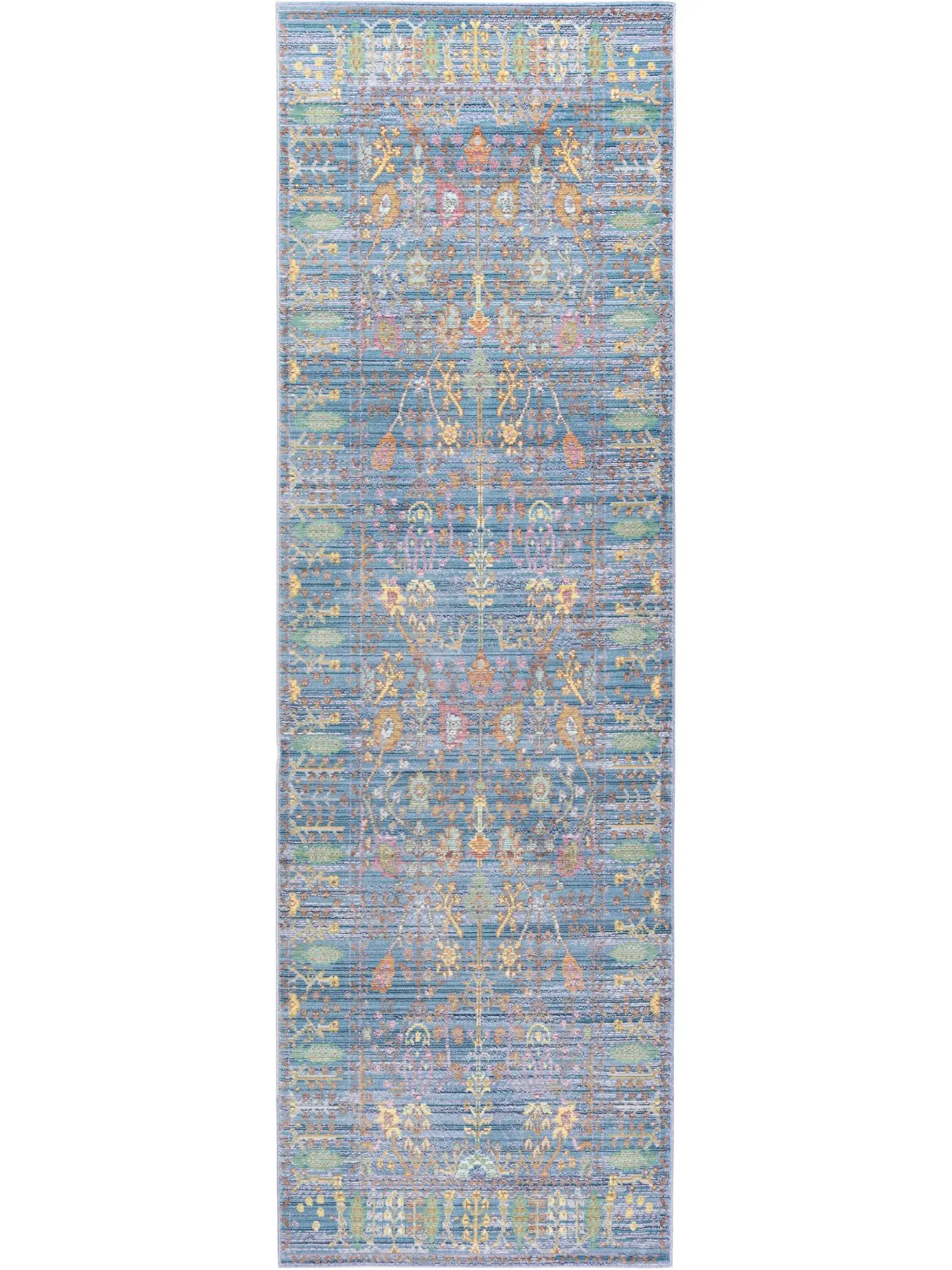 Teppich Visconti aus 100% Polyester in Blau von benuta