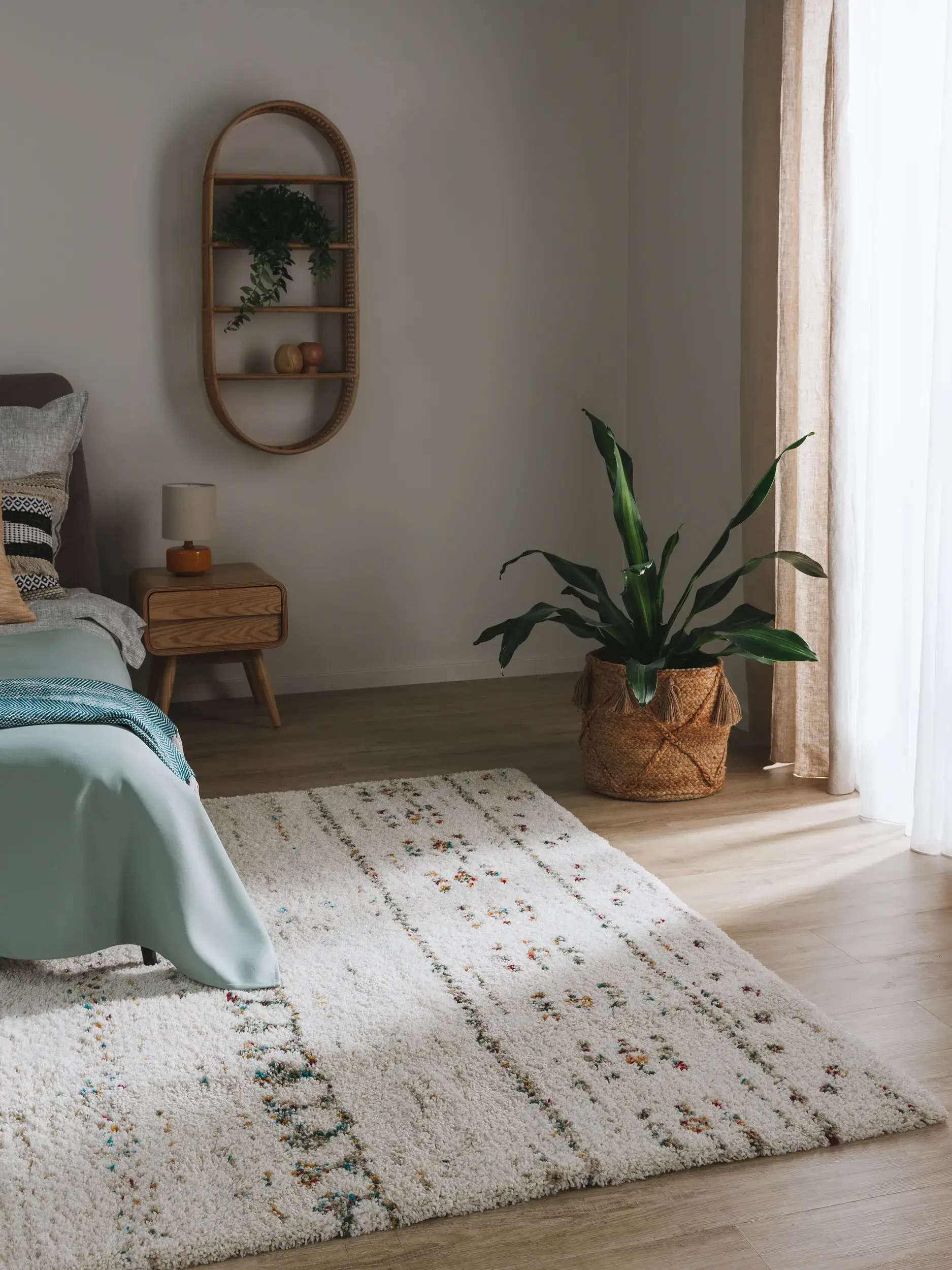 Alfombra de 100% Polipropileno en Beige con un pelo de {{Placeholder_Pile Height}} de altura de benuta nest