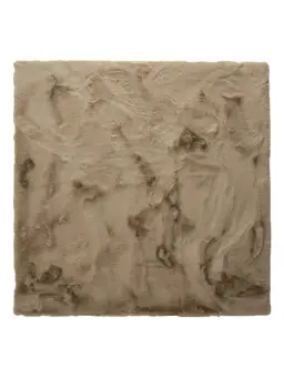 Tapete com pelo Lux Taupe