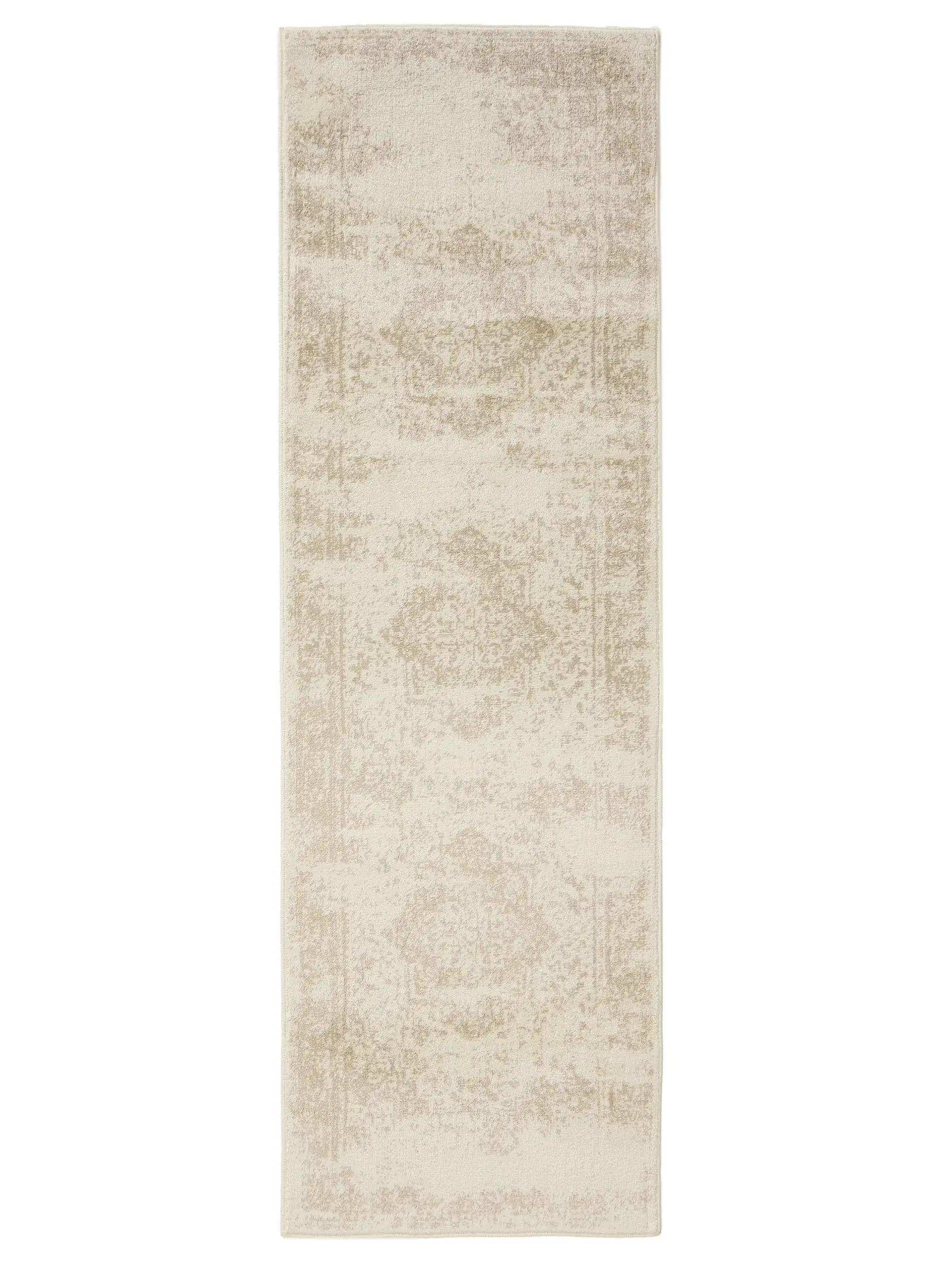 Rug made of 100% Polypropylen in Beige with a 100% Polypropylen high pile by benuta Basic