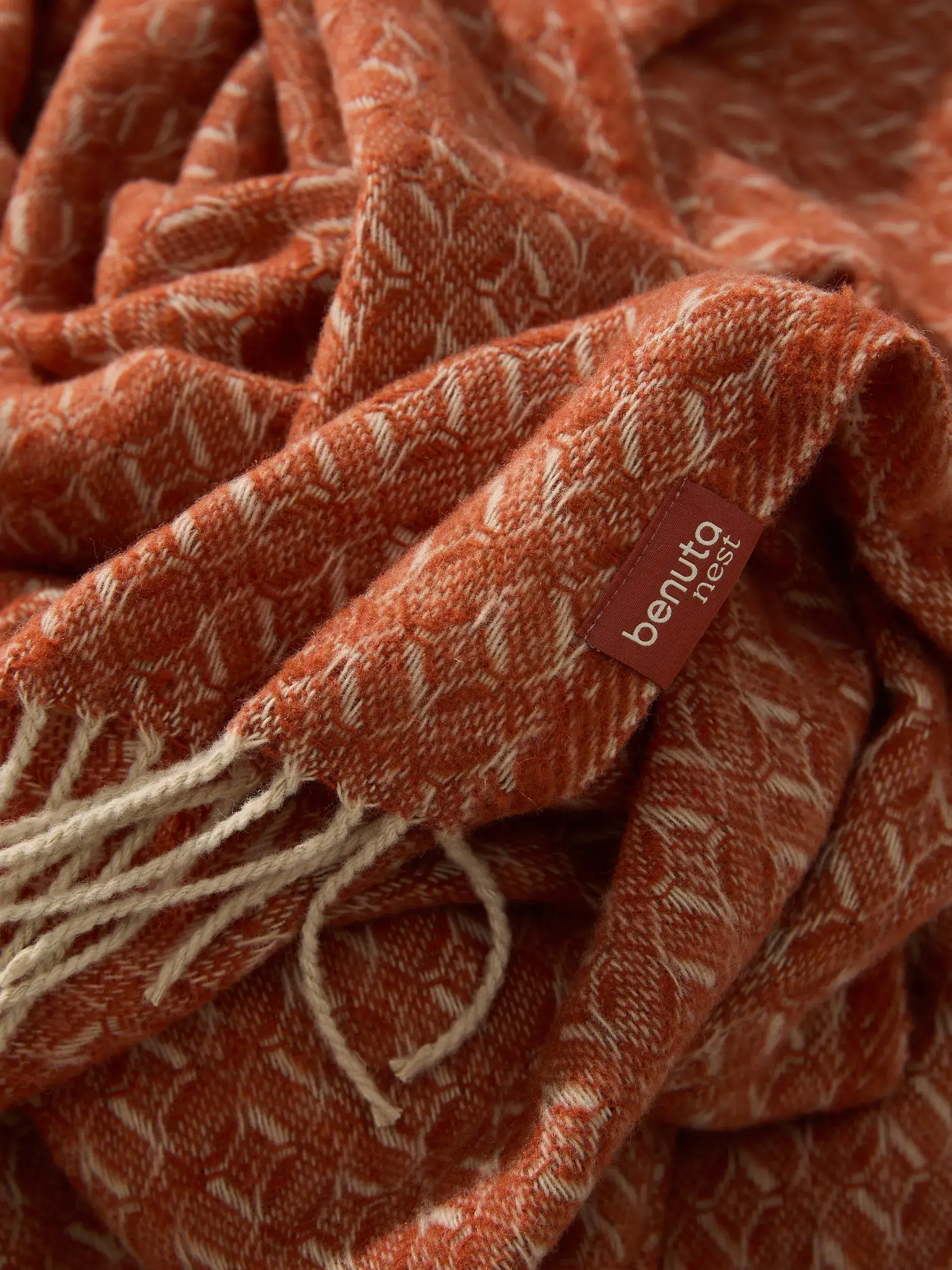 Tæppe Liana Rød fra benuta nest