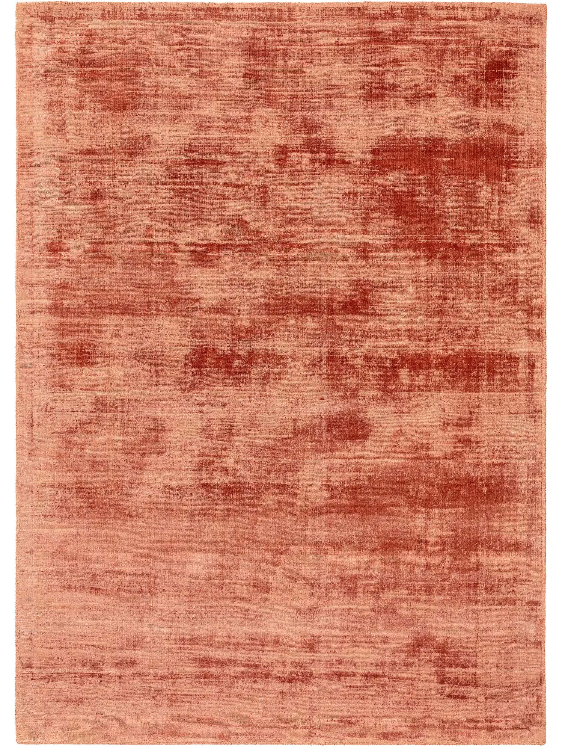Teppich Nova aus 100% Viskose in Orange von benuta Pure