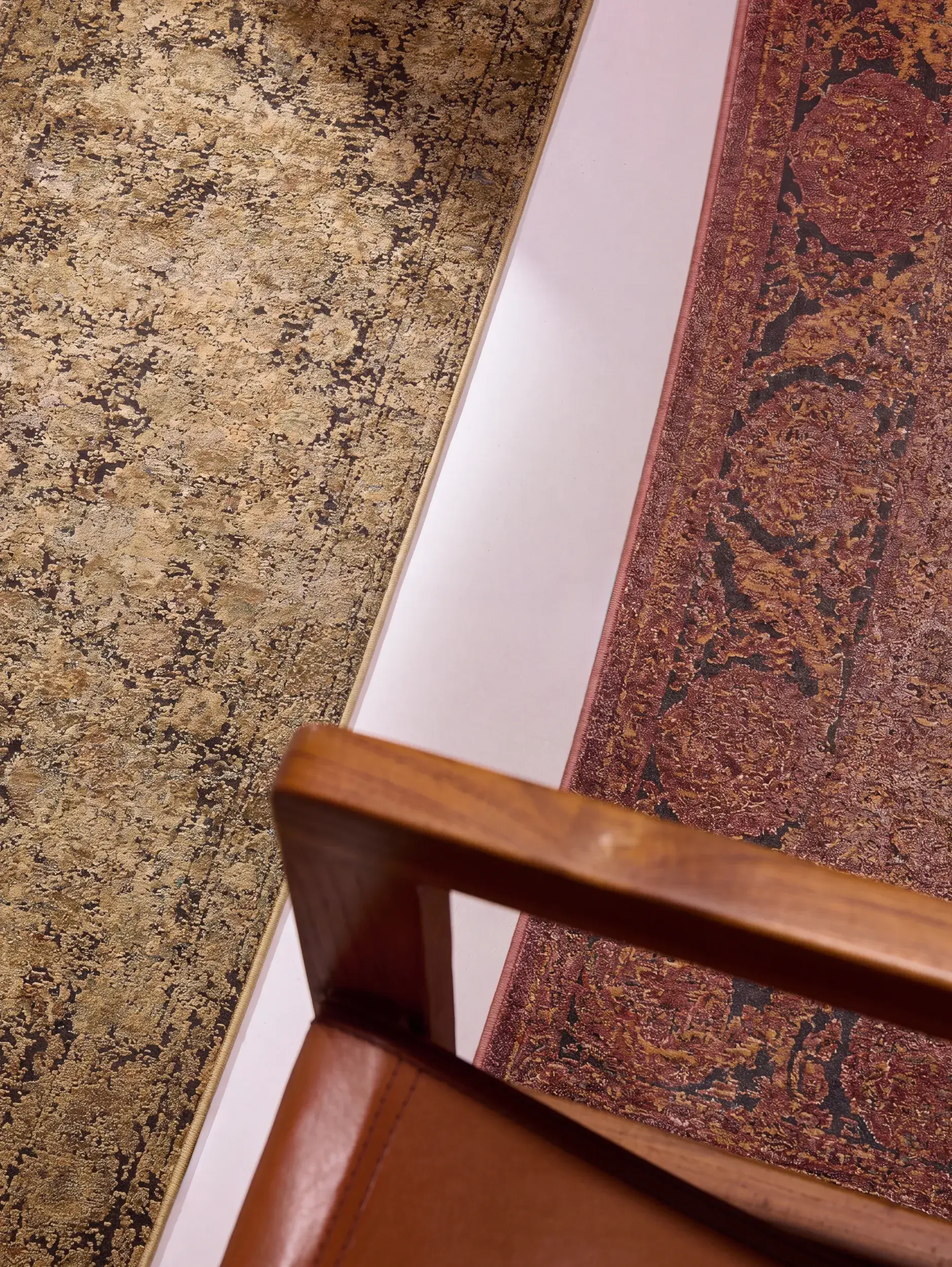 Tapis Medea en 56% Viscose, 30% Polyester, 14% Acrylique en  de benuta Finest