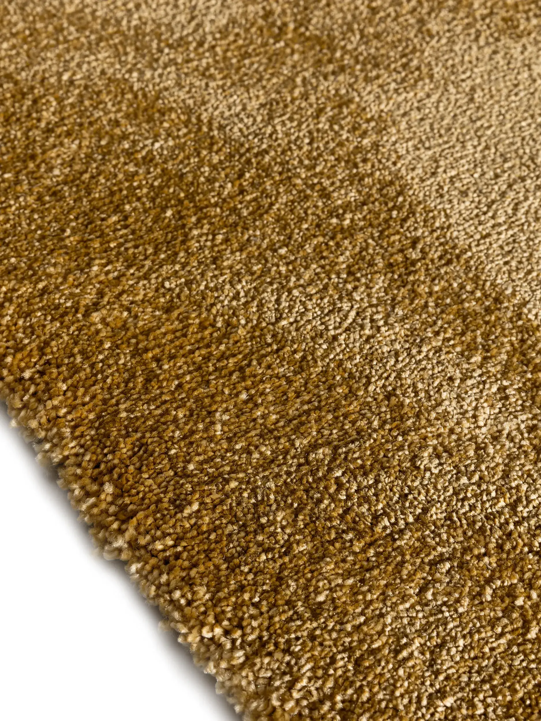 Rug made of 100% Polypropylen in Gelb with a 100% Polypropylen high pile by benuta Nest