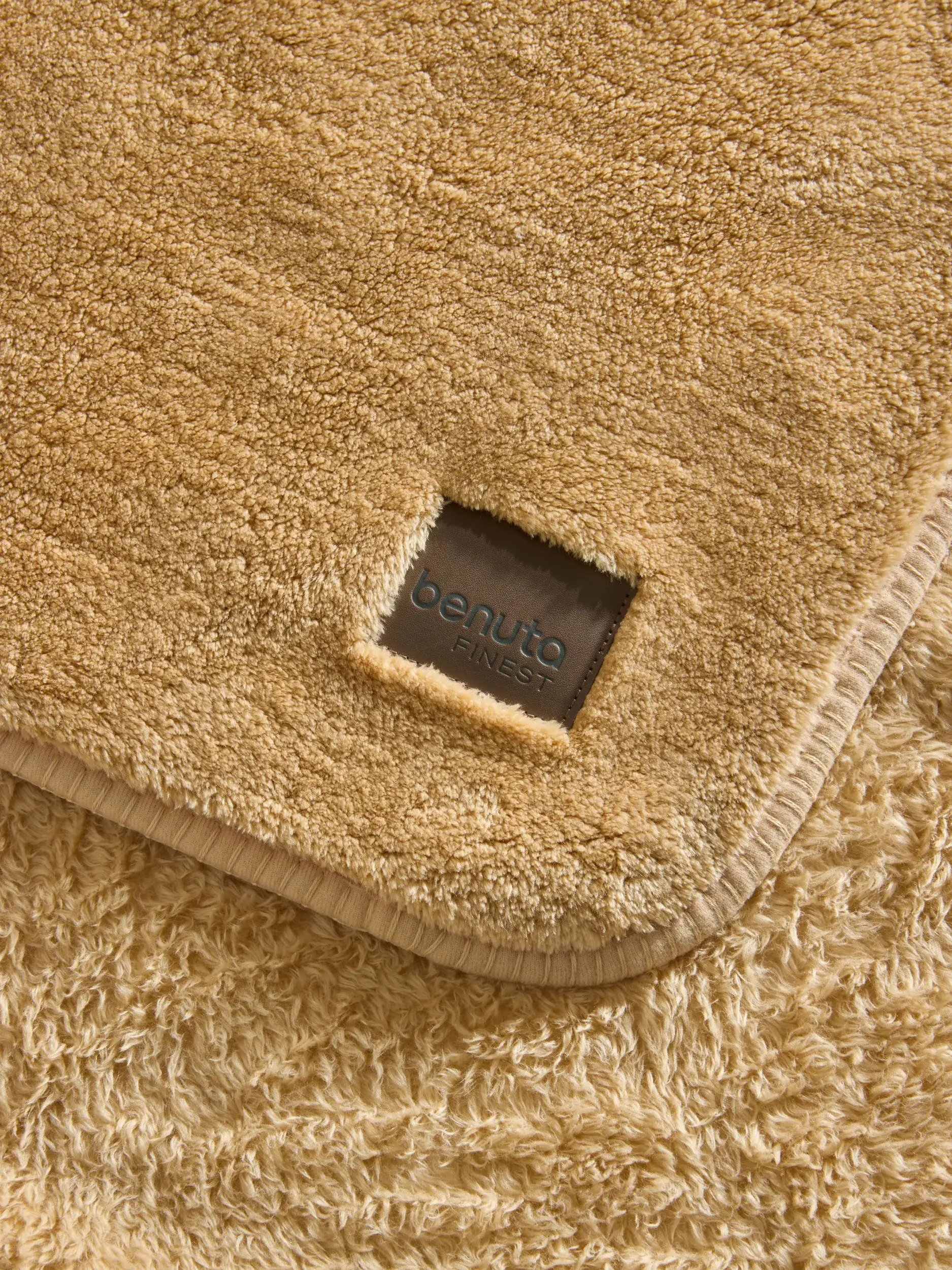 Couverture Lux Beige de benuta