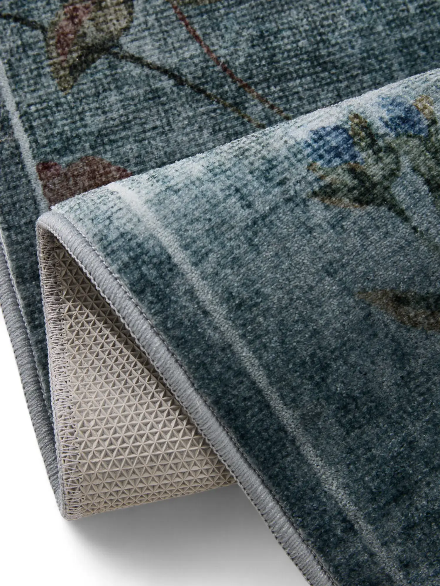 Tappeto di 100% Poliestere in Multicolor con pelo alto 100% Poliestere da benuta nest