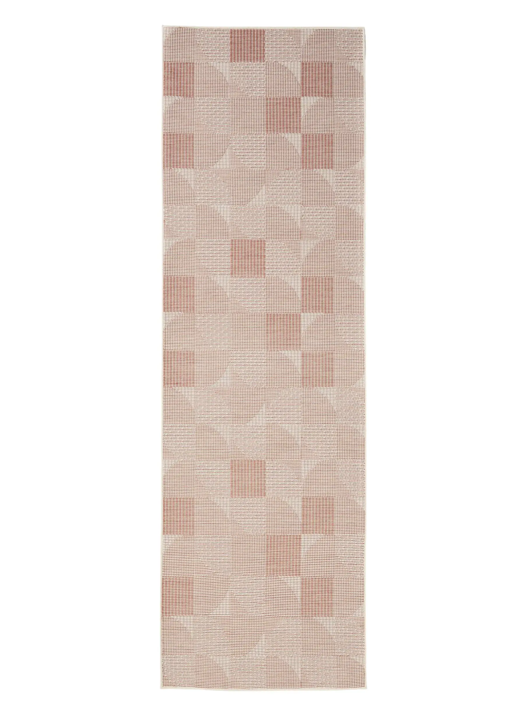 Rug made of 100% Polypropylen in Brown with a 100% Polypropylen high pile by benuta Nest