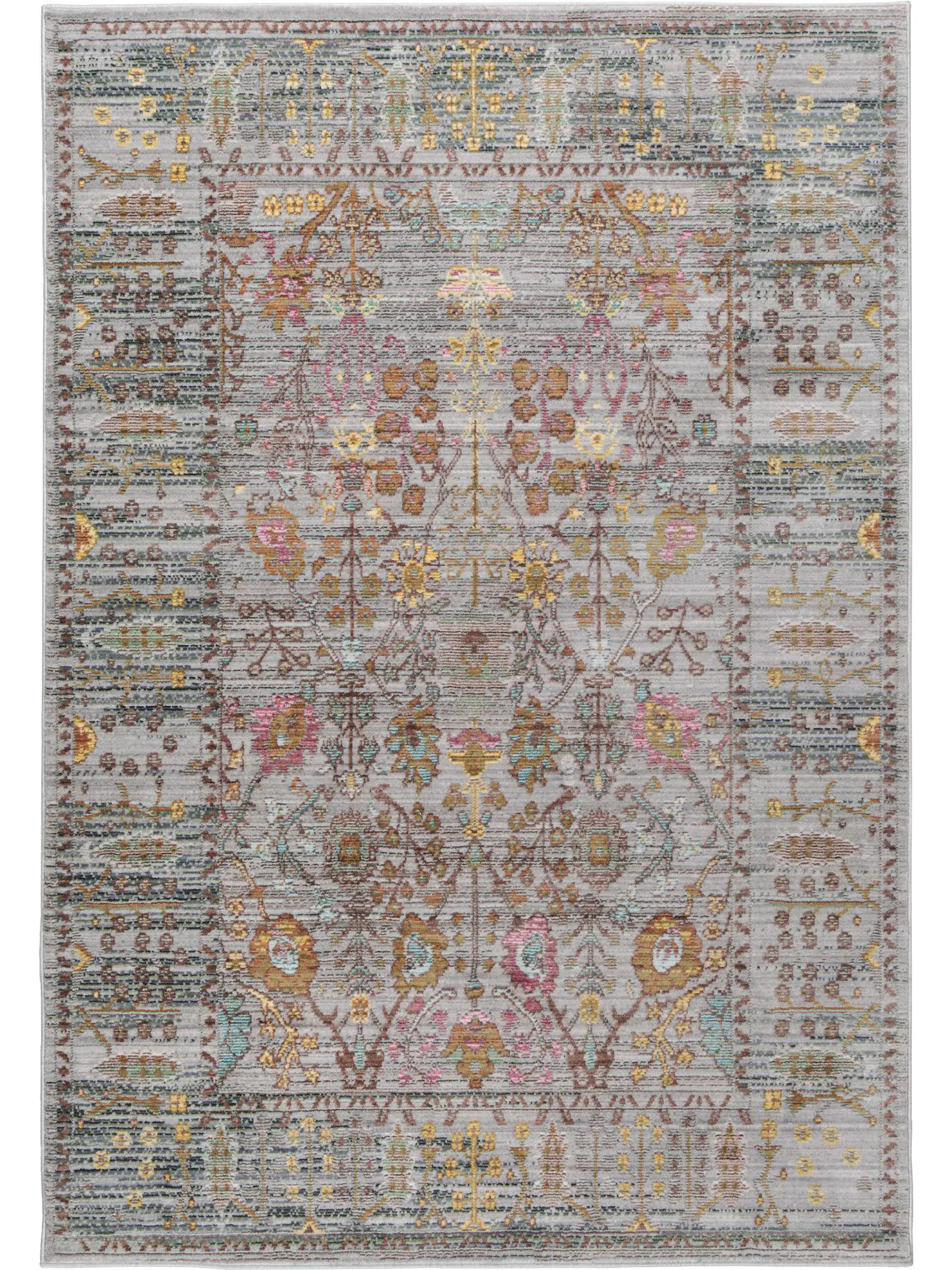 Teppich Visconti aus 100% Polyester in Braun von benuta