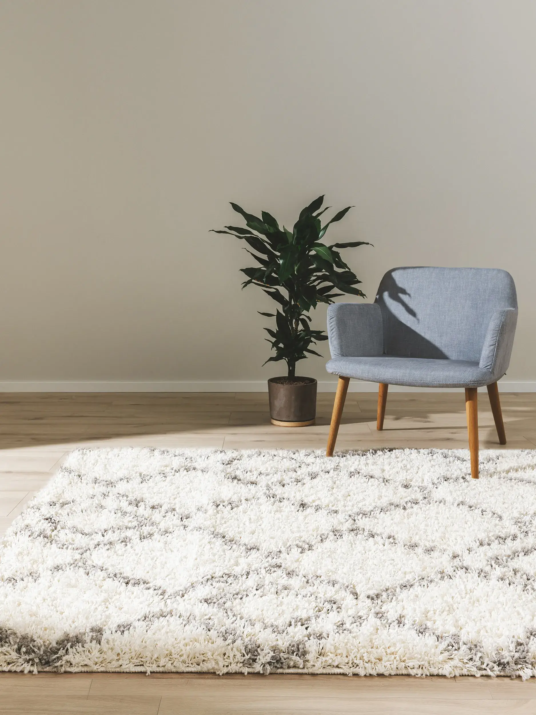 Teppe Soho av 100% Polypropylen i Beige fra benuta POP