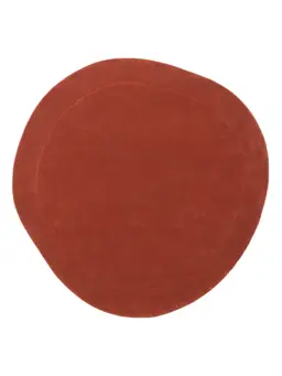 Wollteppich Shape Rot
