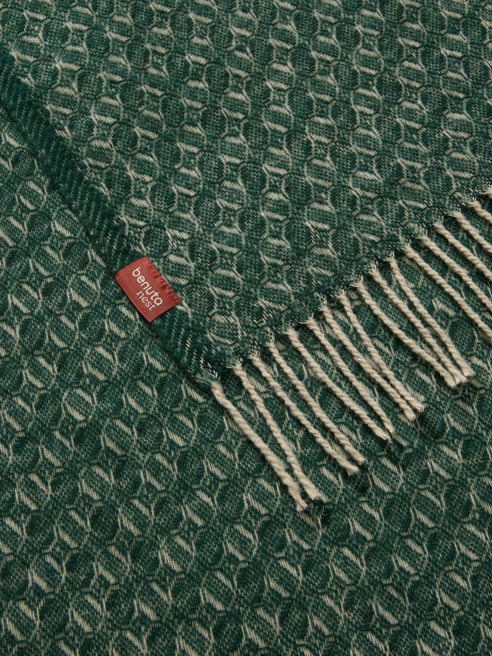 Blanket Liana Green by benuta Nest