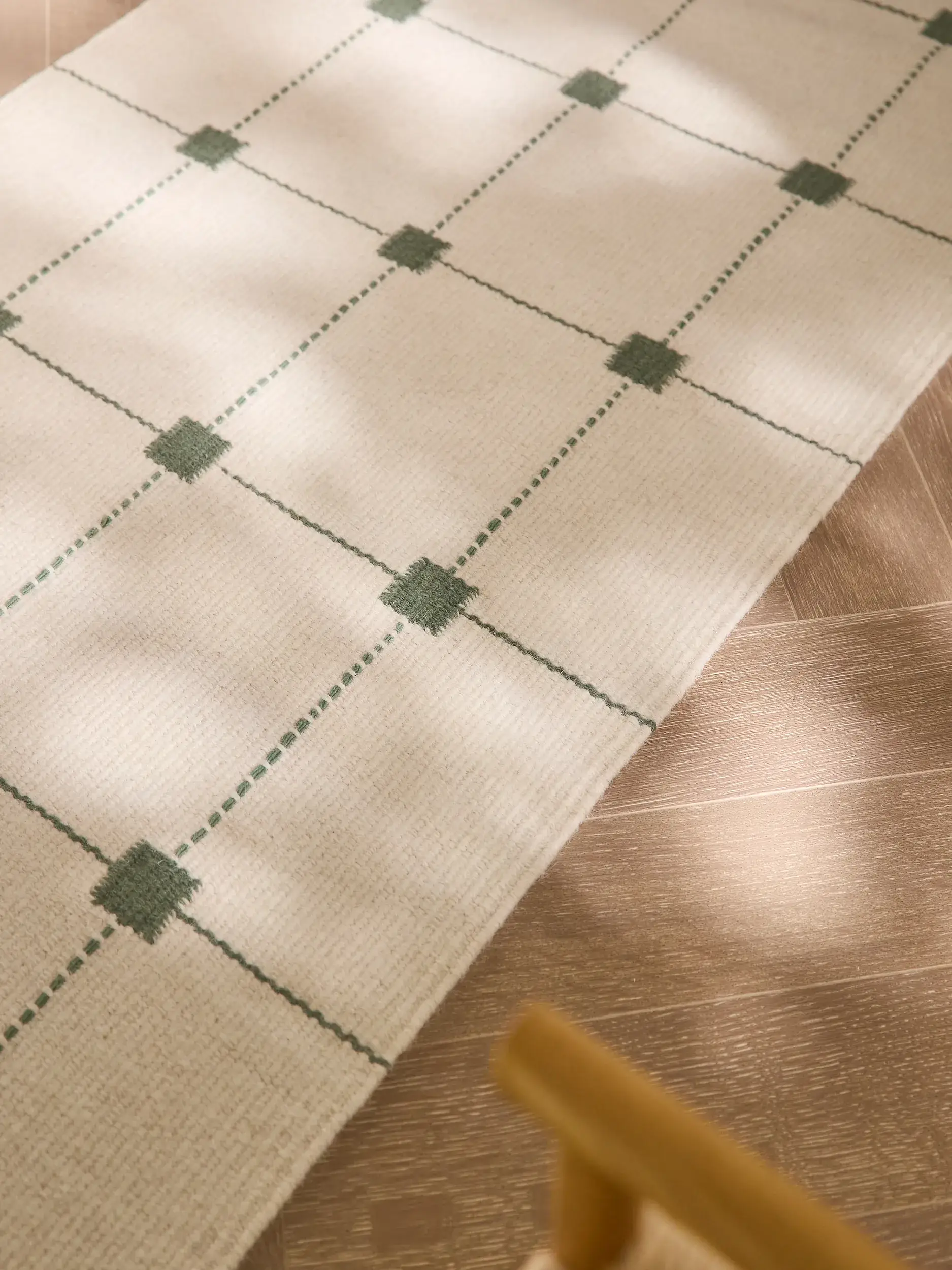 Teppich Grady aus 100% Wolle in Beige von benuta Pure
