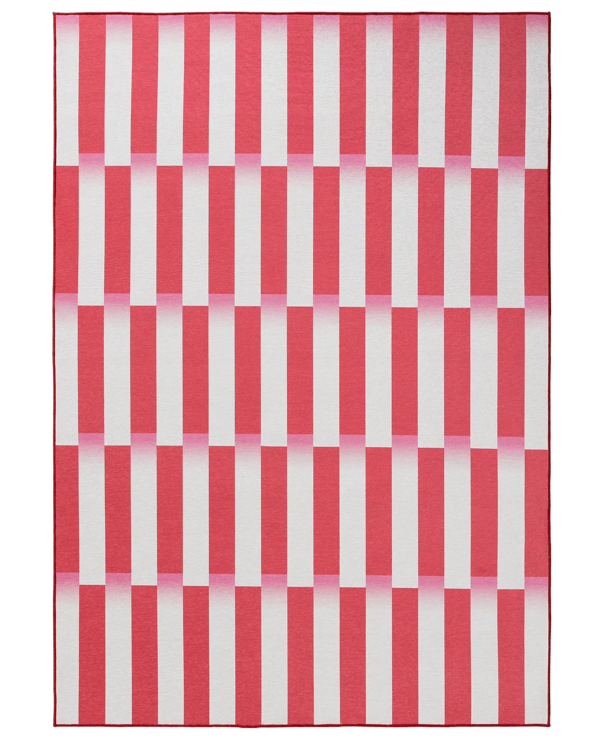 Teppe av 100% Polyester i Rot med 100% Polyester høy lugg fra benuta Pop