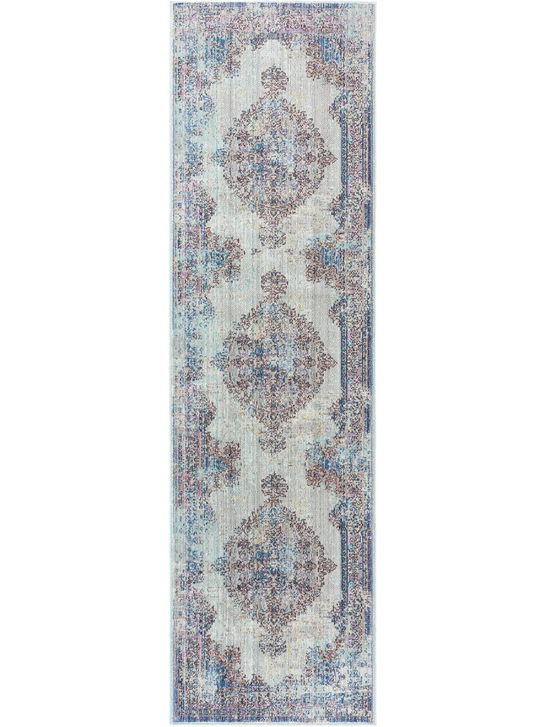 Teppich Visconti aus 100% Polyester in Blau von benuta