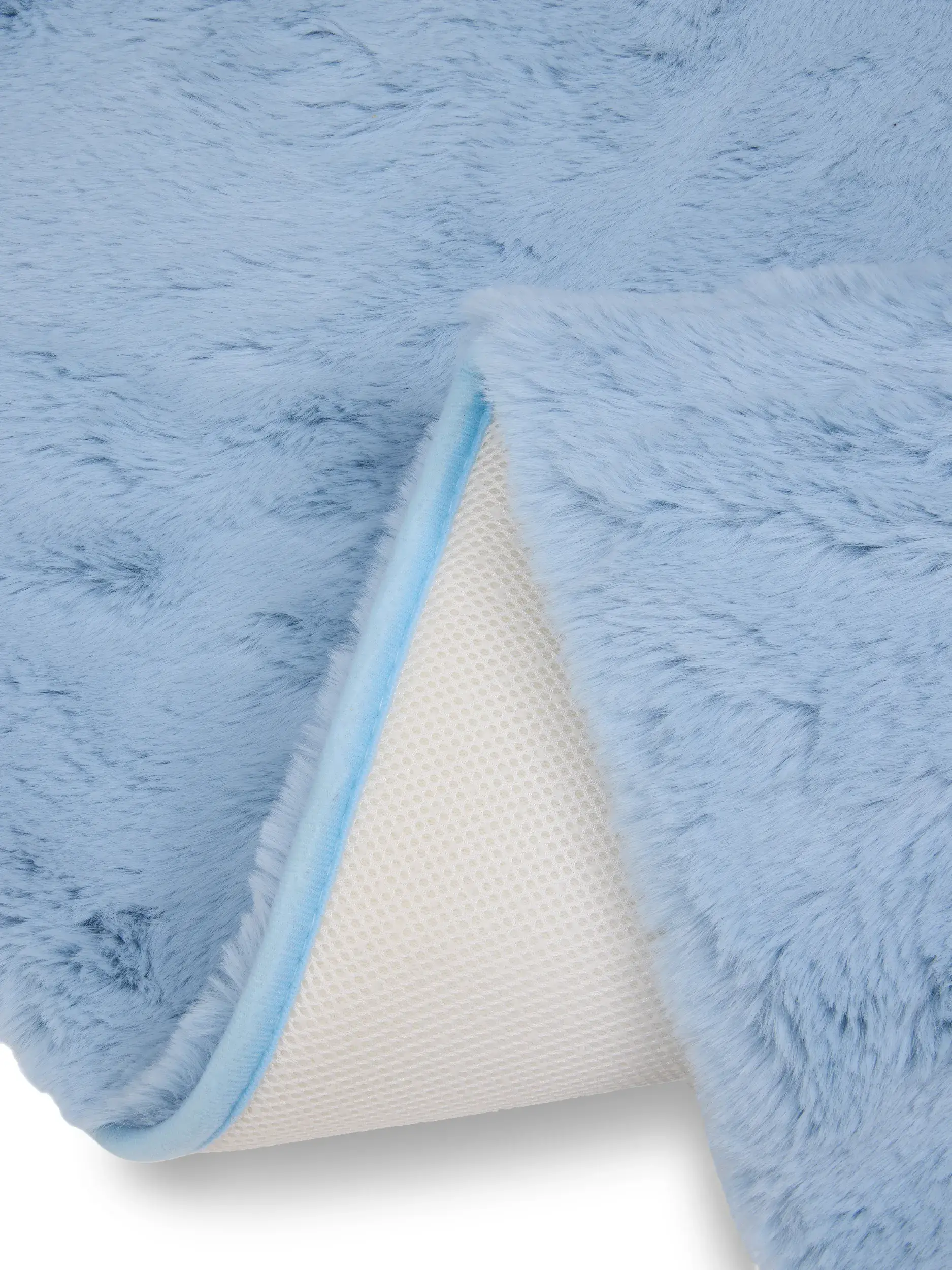 Teppich Dave aus 100% Polyester in Blau von Lytte