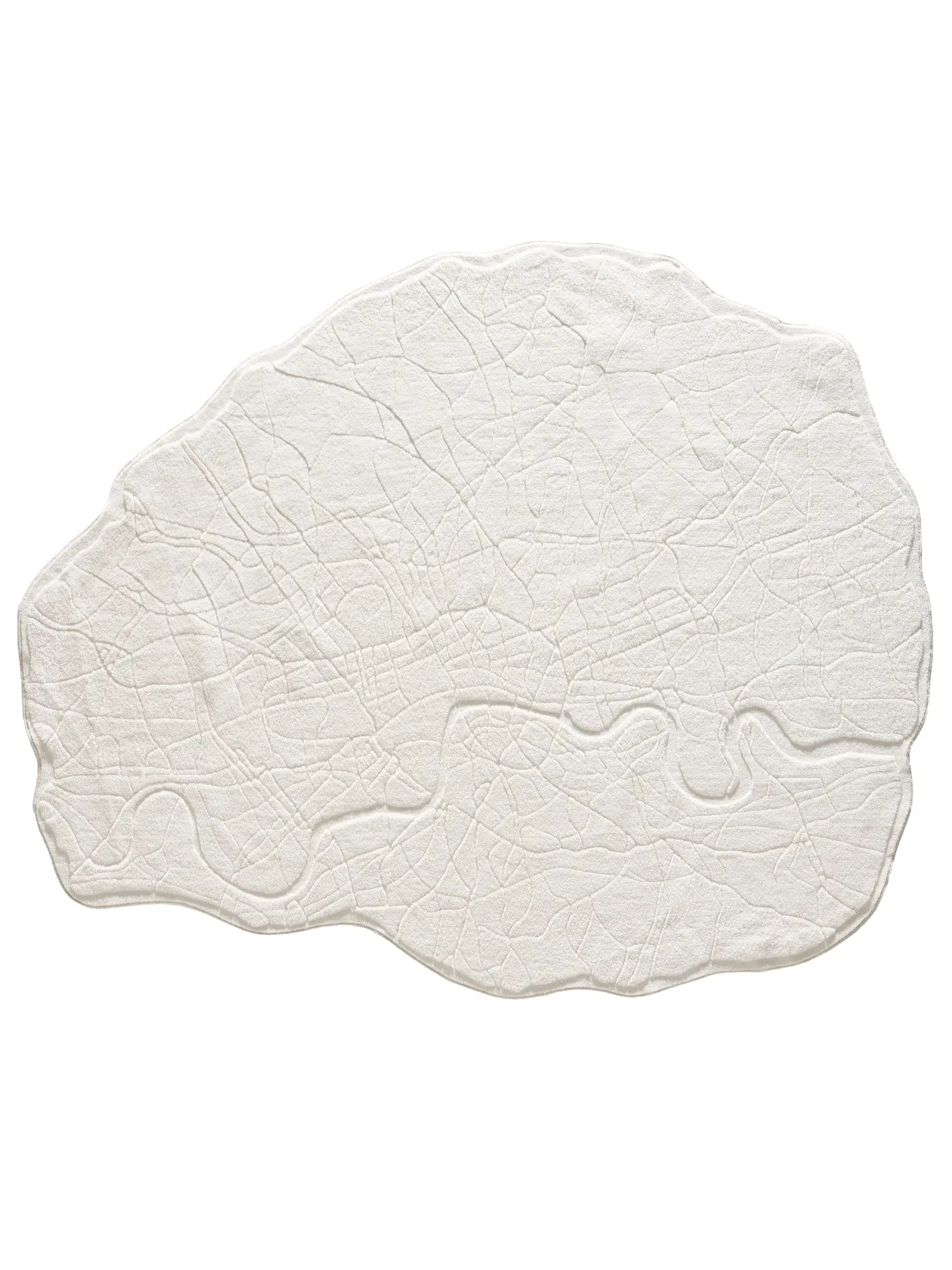 Tappeto lavabile Pam Crema di 