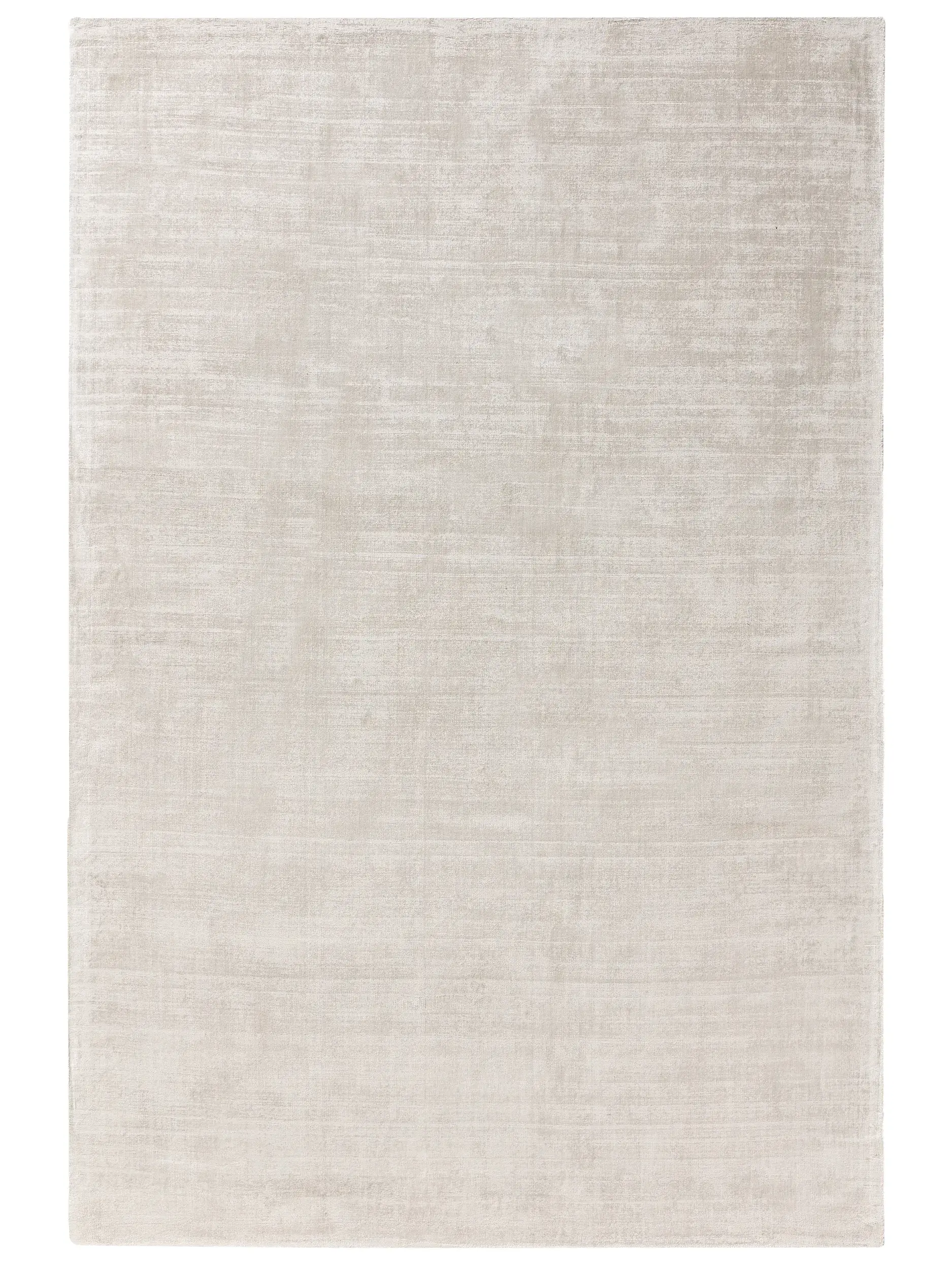 Tappeto di 100% Viscosa in Grigio con pelo alto 100% Viscosa da benuta pure