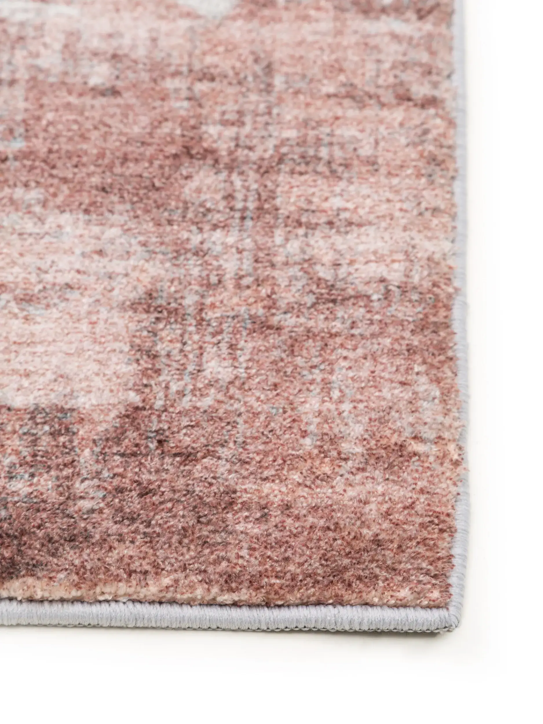 Teppich aus 100% Polyester in Rosa mit 100% Polyester hohem Flor von benuta Pop