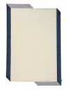 Wollteppich Aspect Cream/Blau