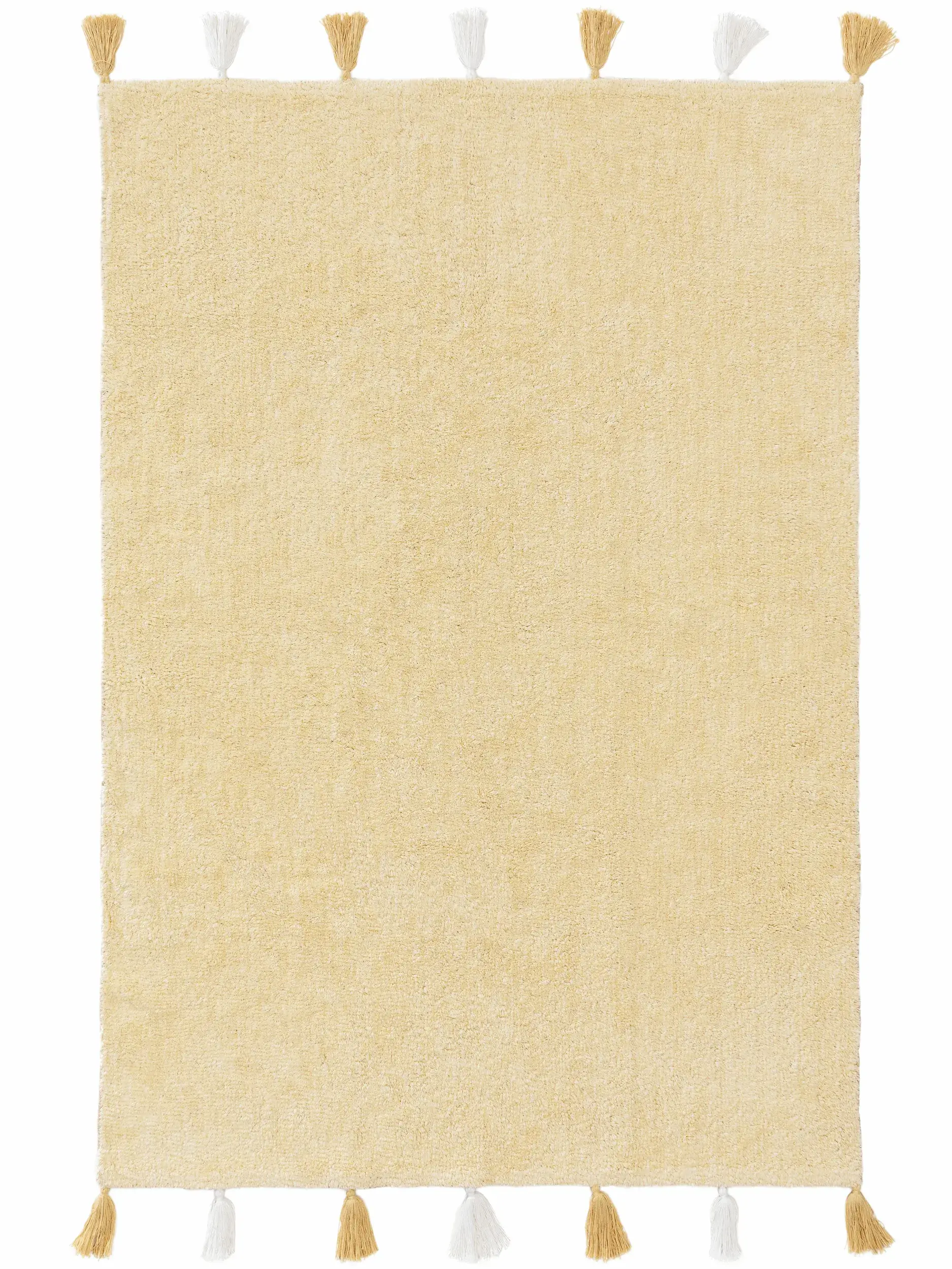 Matto 100% Baumwollea värissä Gelb 100% Baumwolle korkealla nukalla merkiltä Lytte
