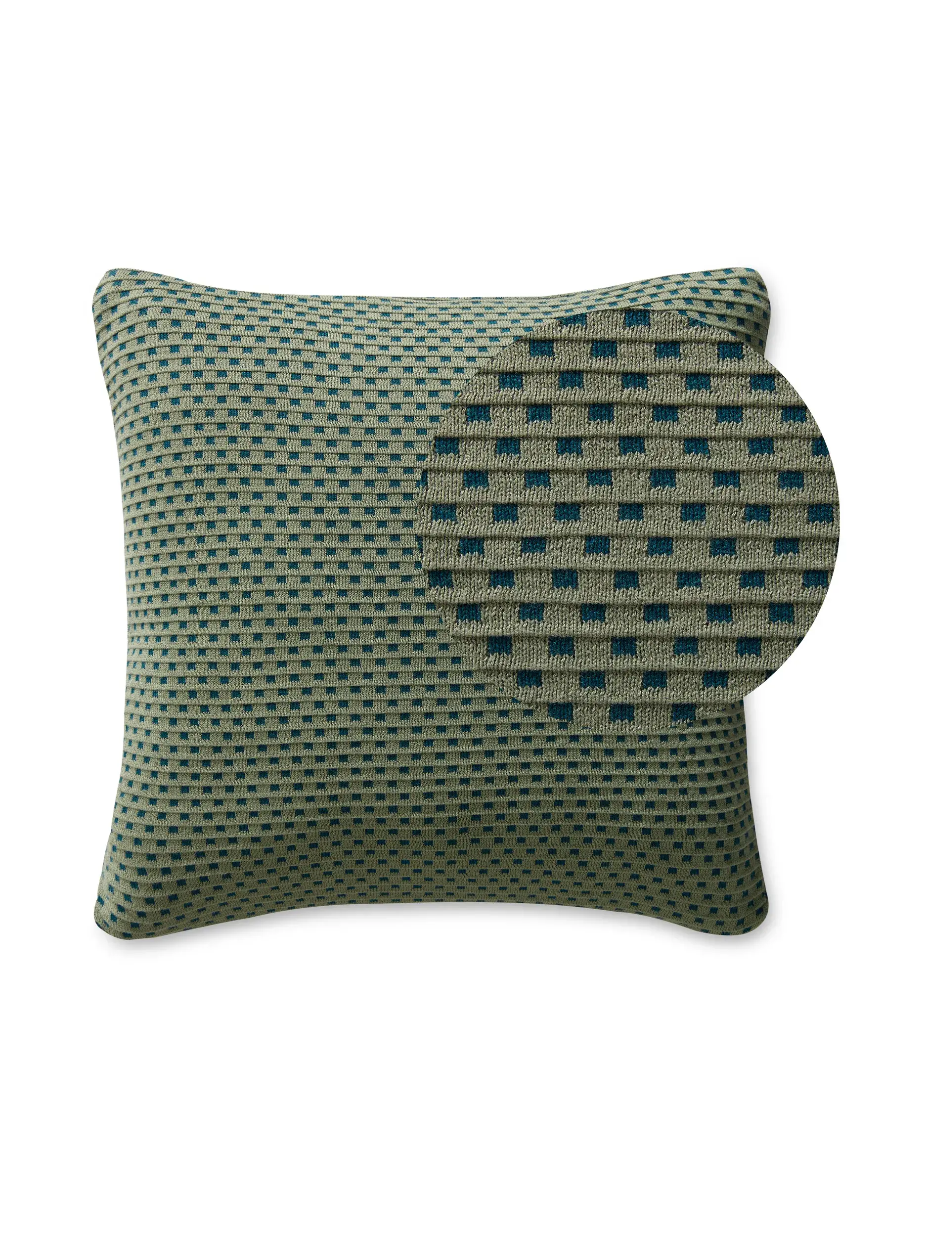 Kussen Ilma Groen van benuta Pure