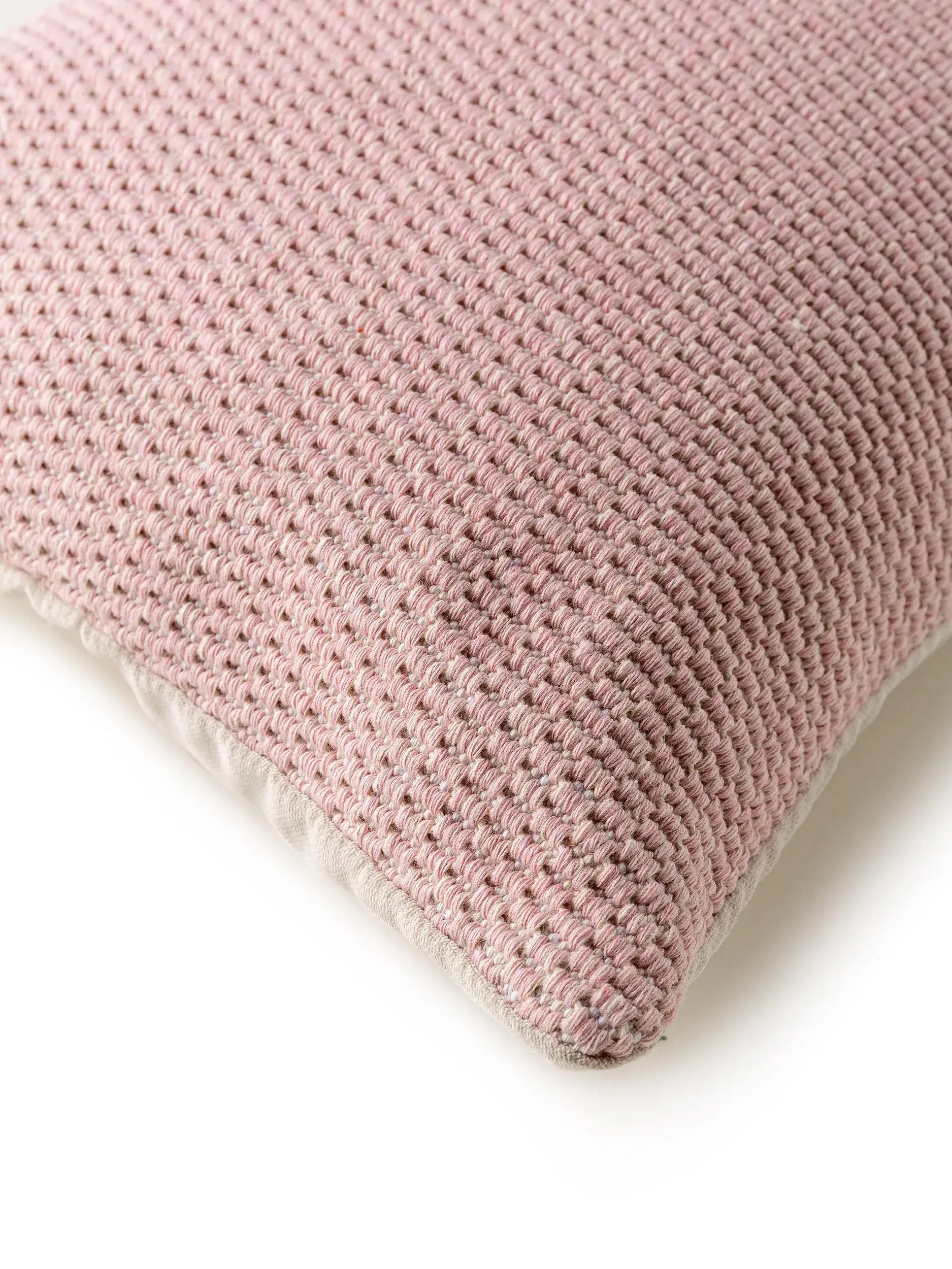 Kissenbezug Bora Rosa von benuta Nest