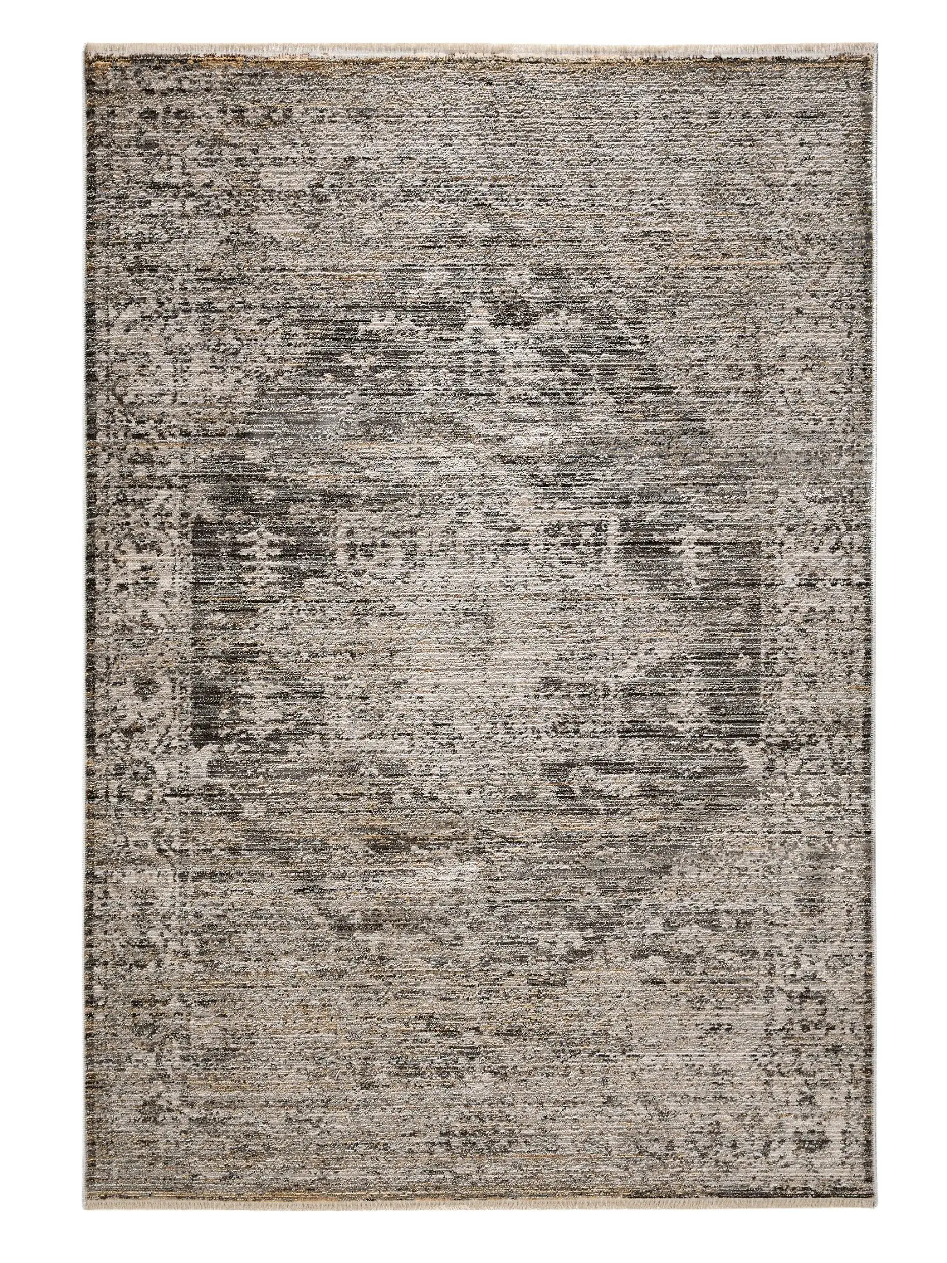 Alfombra de 100% Poliéster en Gris con un pelo de {{Placeholder_Pile Height}} de altura de benuta nest