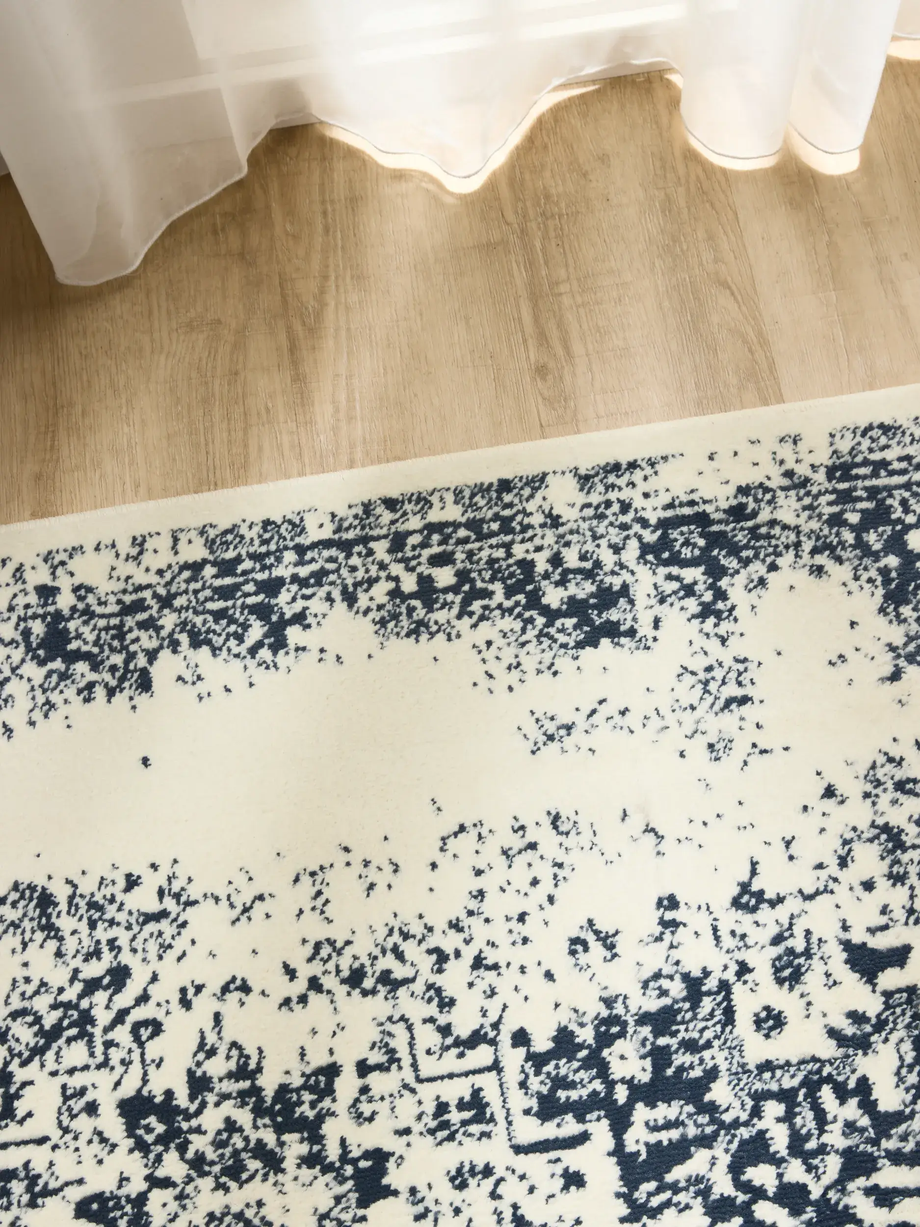 Rug made of 100% Polypropylen in Beige with a 100% Polypropylen high pile by benuta Basic