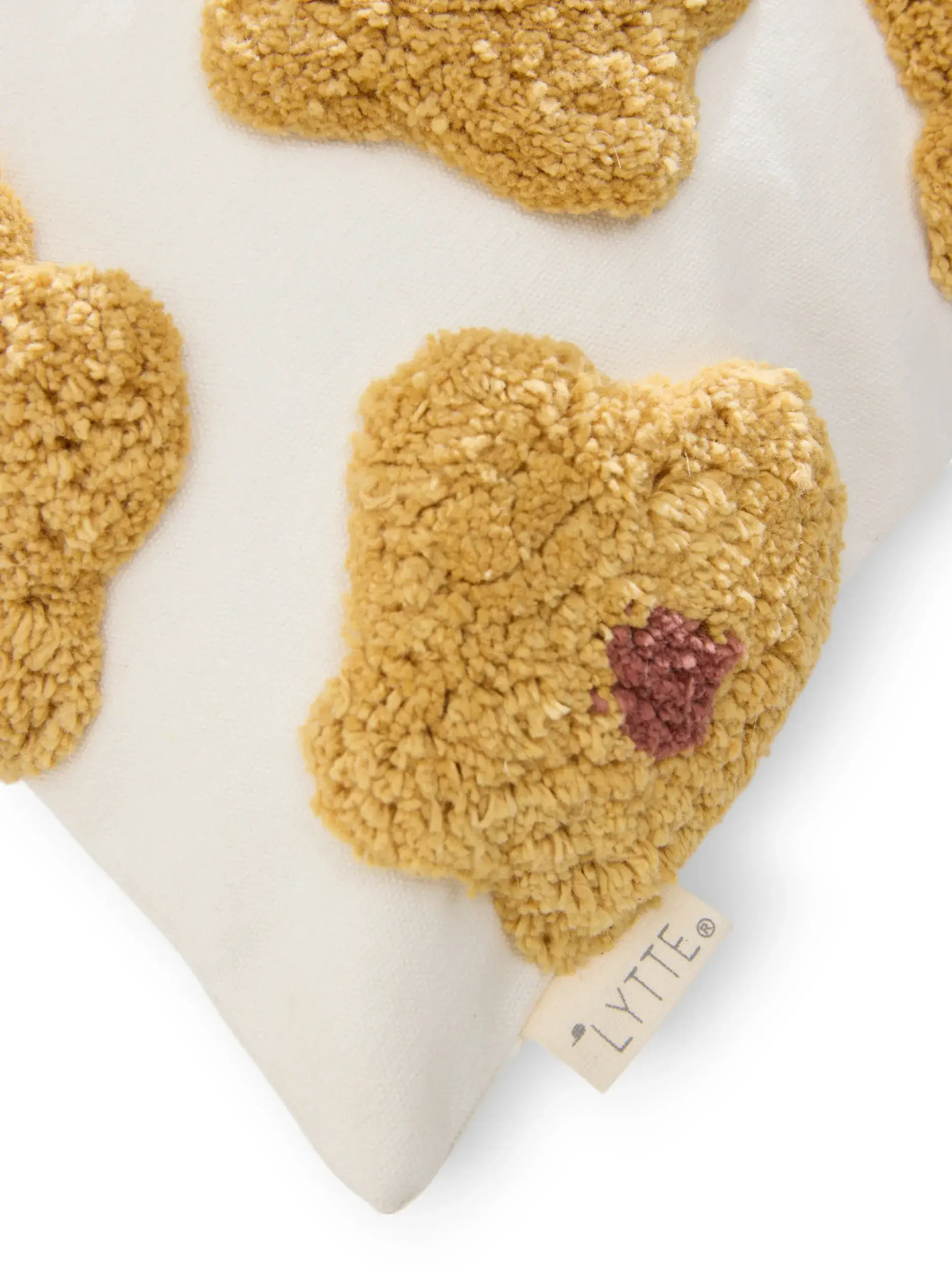 Kissenbezug Gobi Gelb im Design Floral aus  von Lytte
