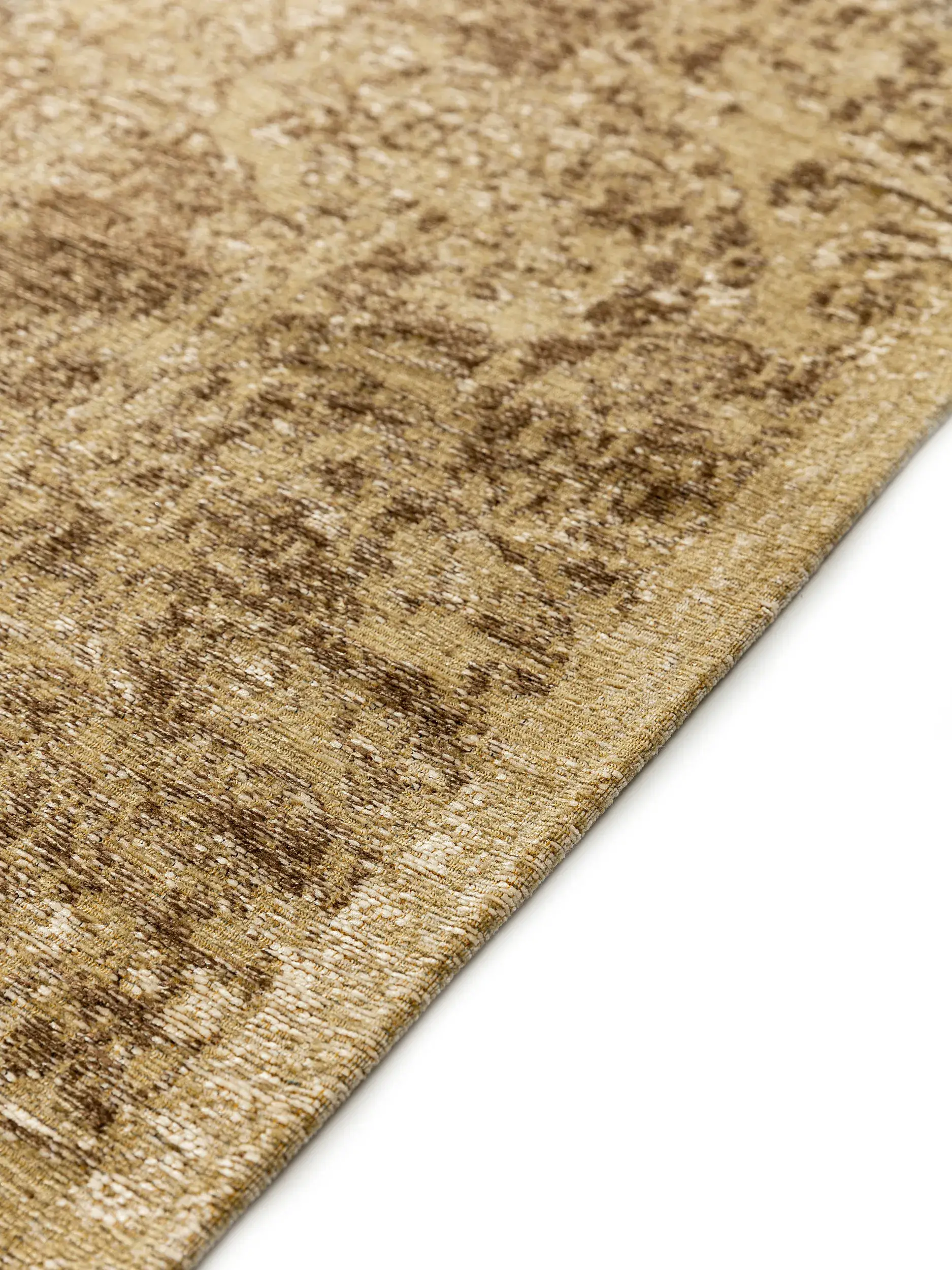 Teppe av 55% Polyacryl, 27% Polyester, 17% Baumwolle, 1% Latex i Braun med 55% Polyacryl, 27% Polyester, 17% Baumwolle, 1% Latex høy lugg fra benuta Nest
